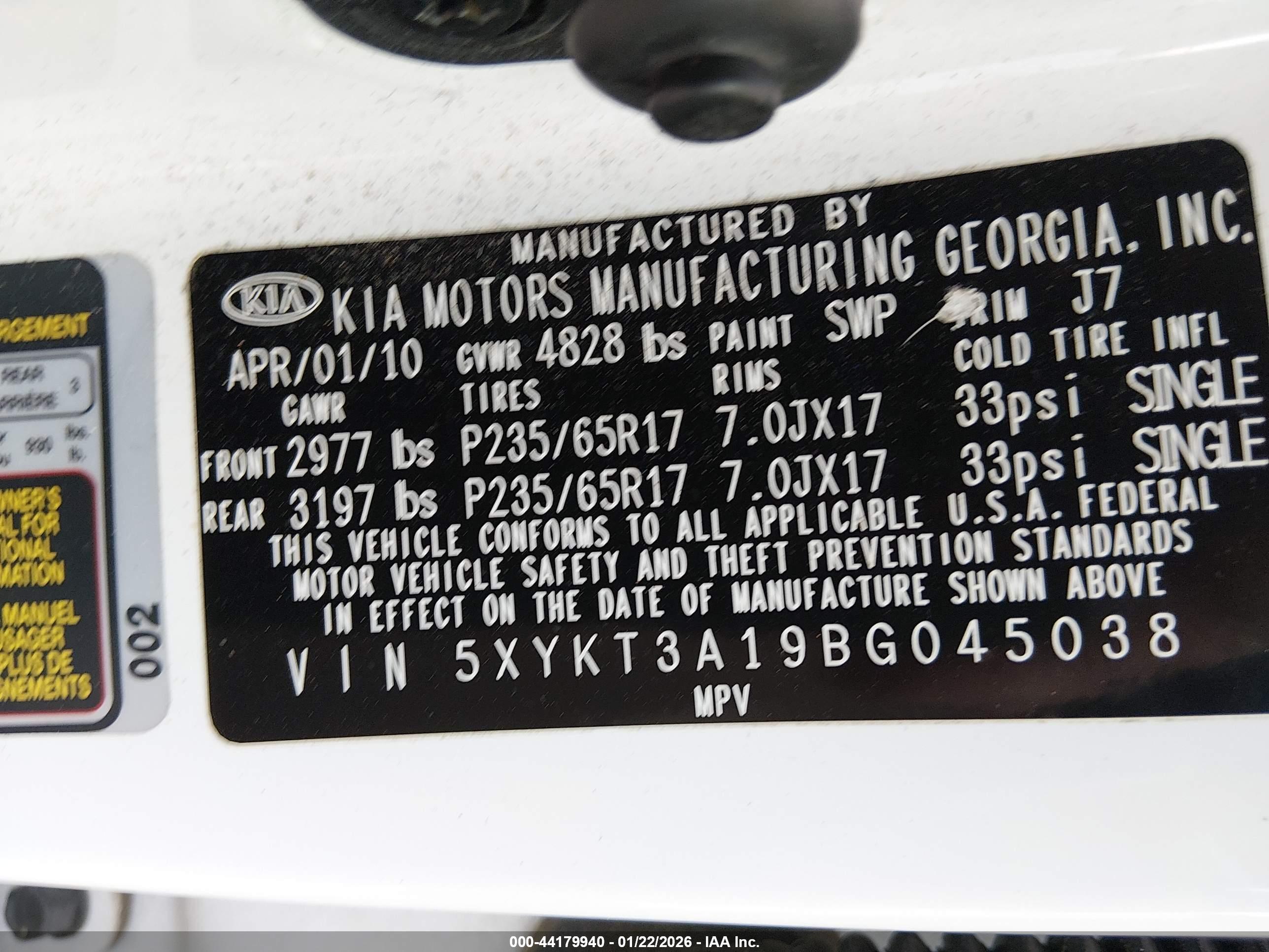 KIA SORENTO image 9