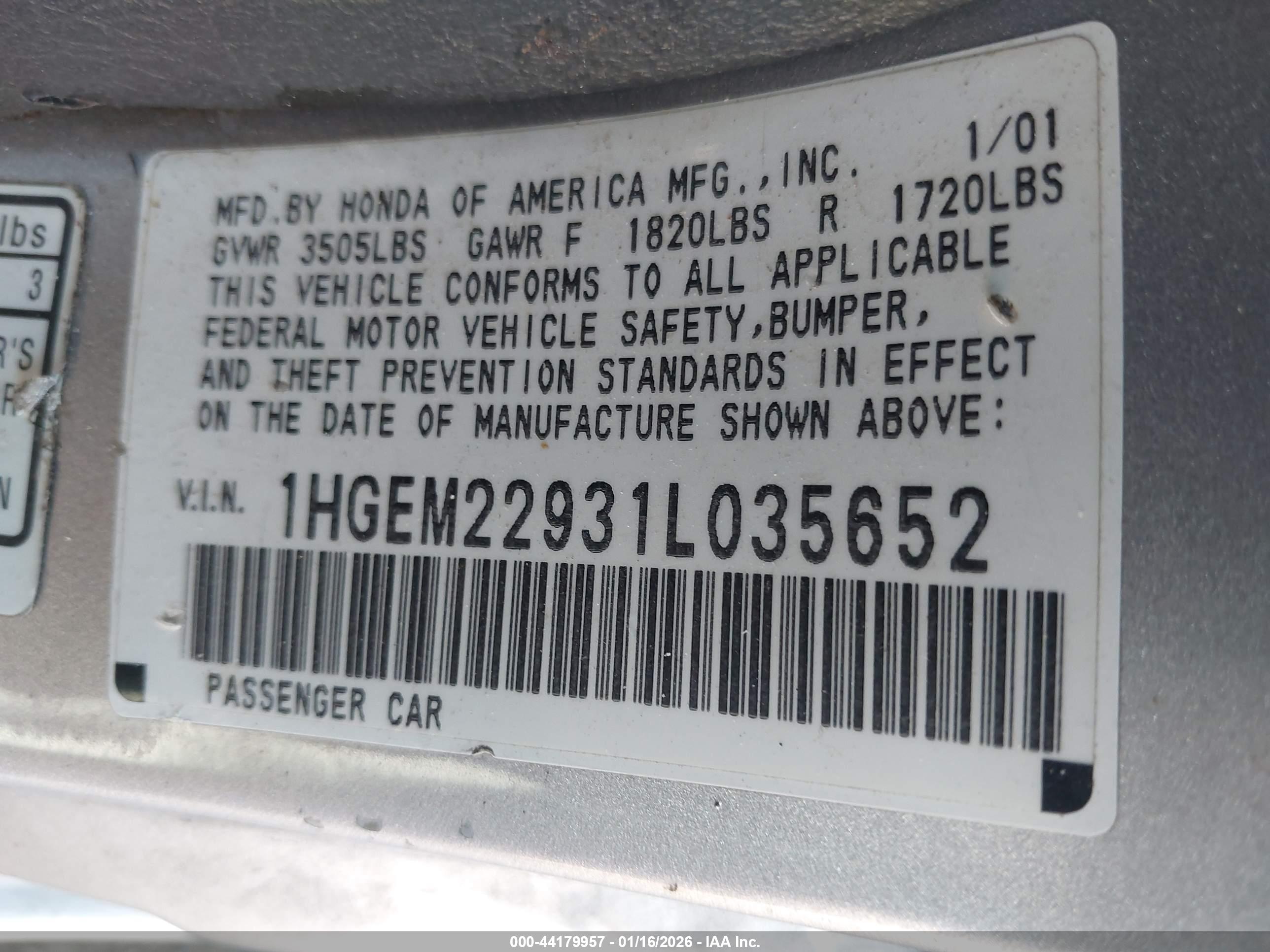 HONDA CIVIC image 9