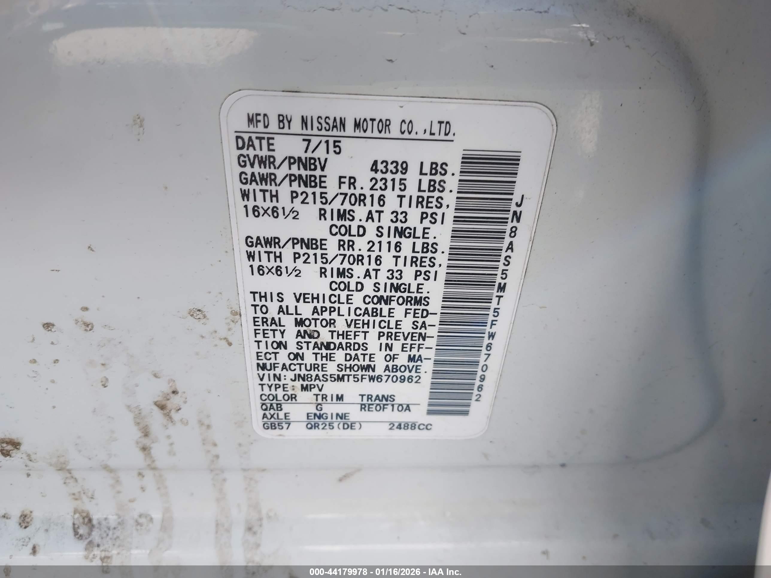 NISSAN ROGUE image 9