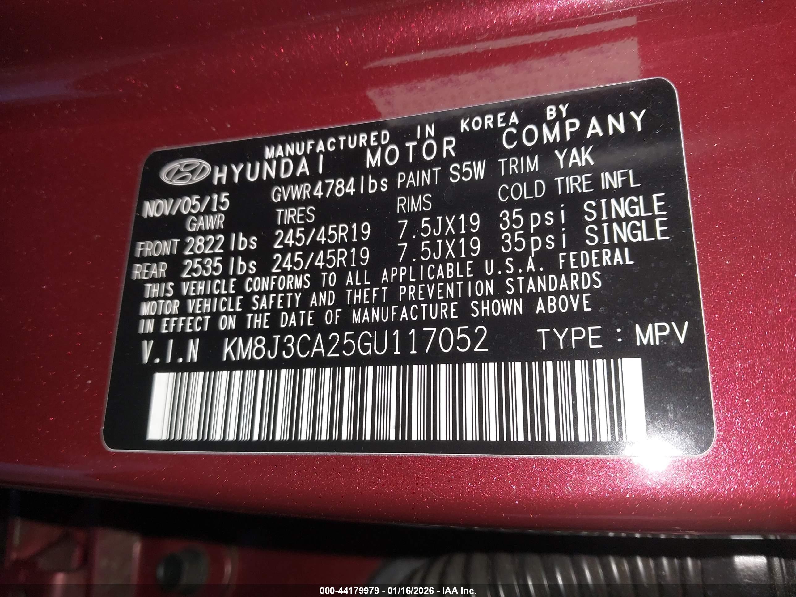 HYUNDAI TUCSON image 9