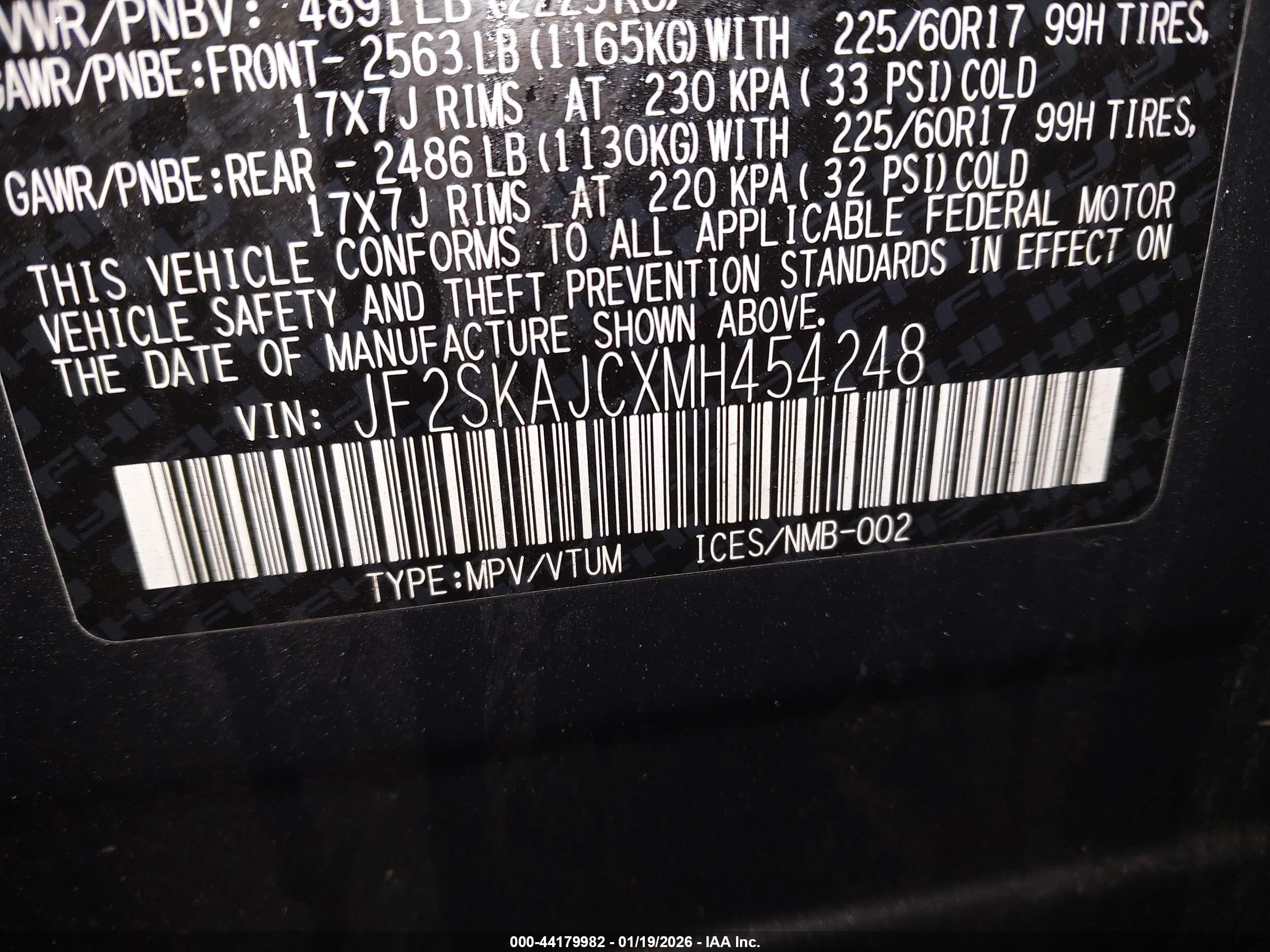 SUBARU FORESTER image 9