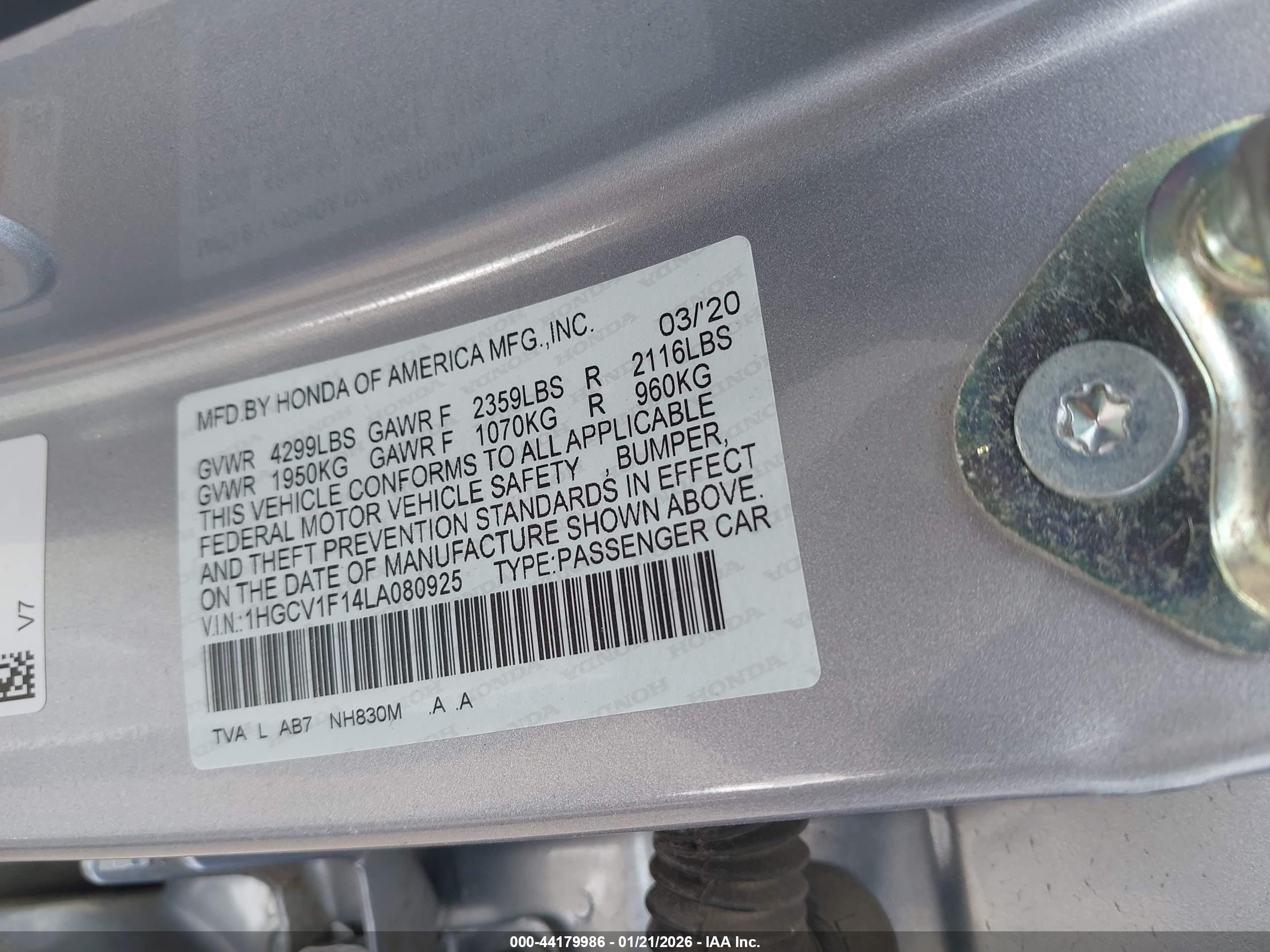 HONDA ACCORD image 9