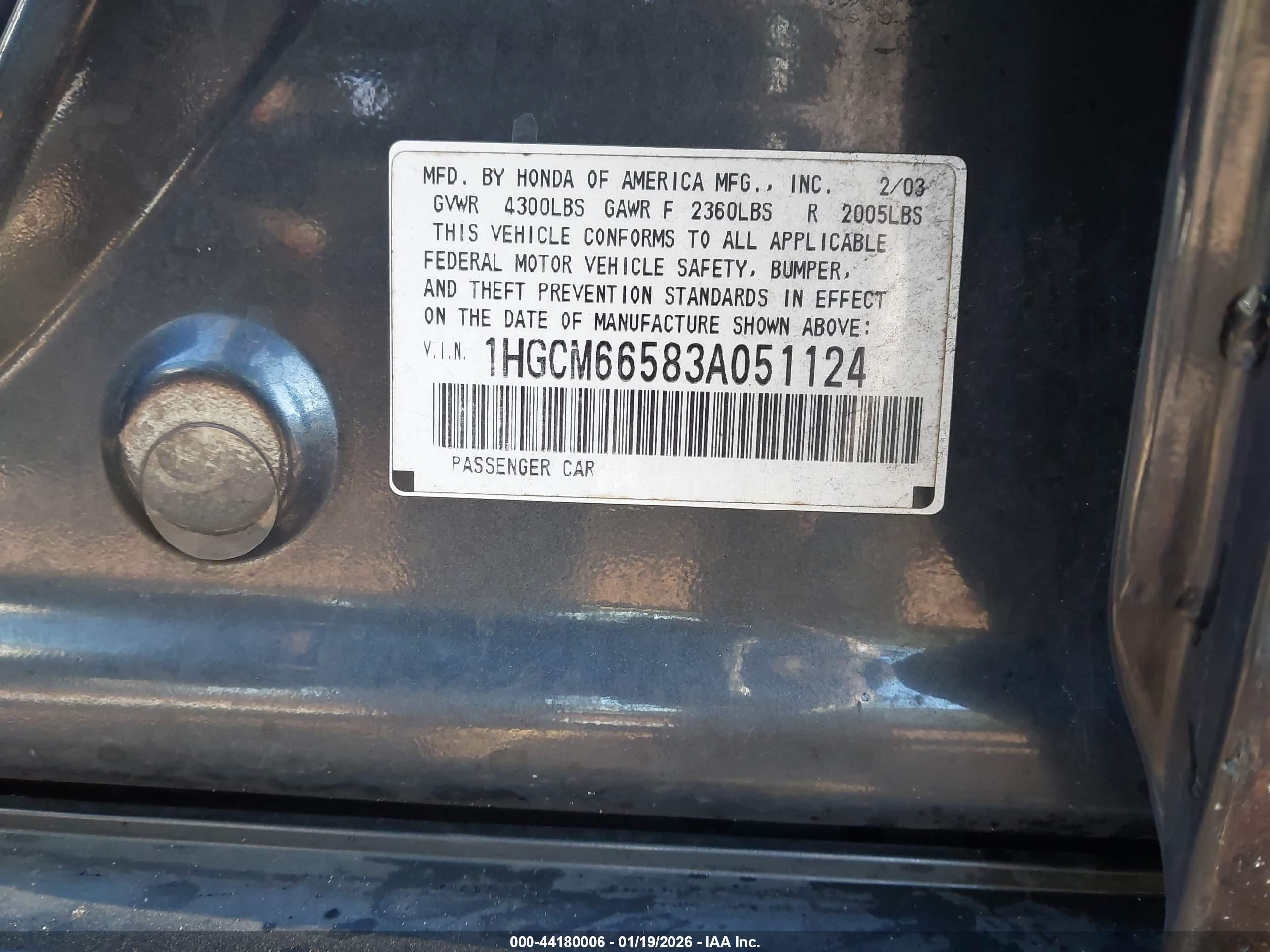 HONDA ACCORD image 9