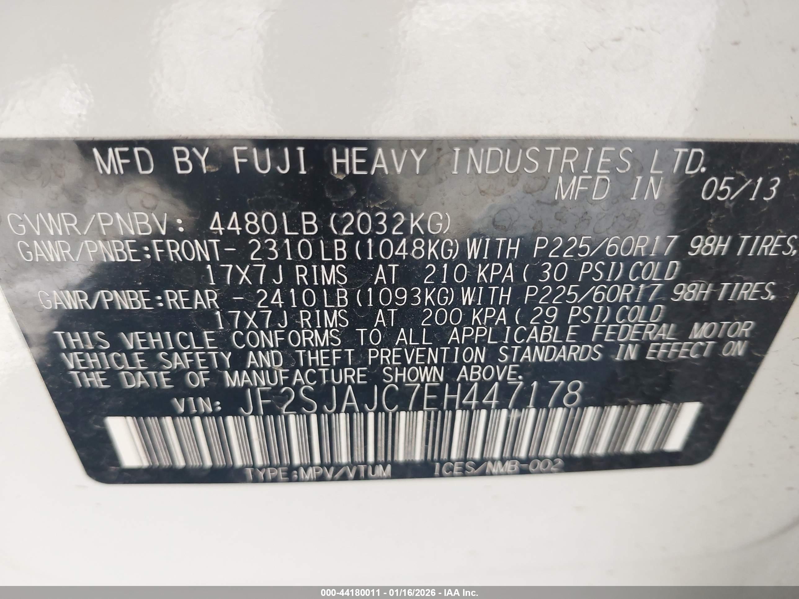 SUBARU FORESTER image 9