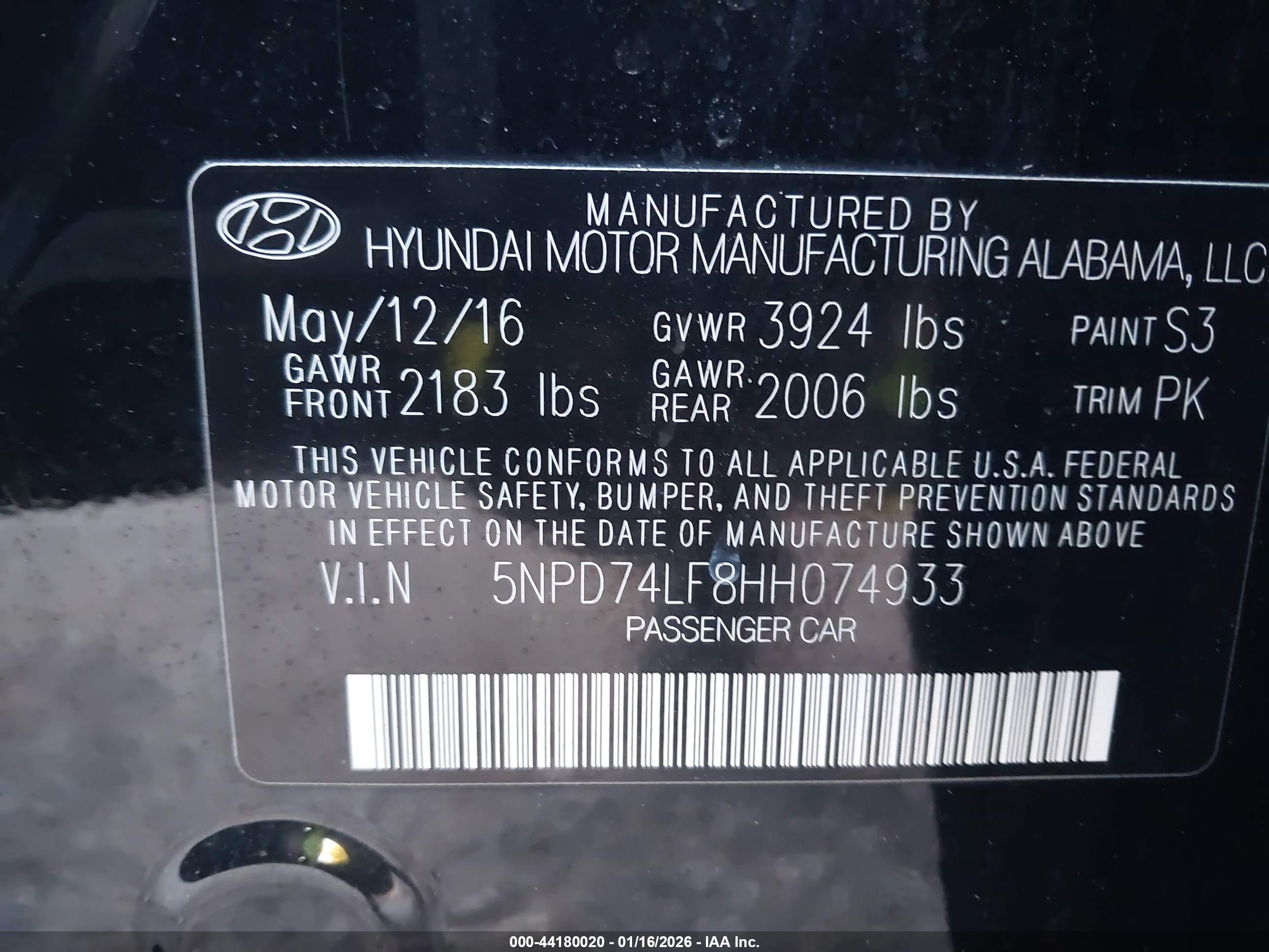 HYUNDAI ELANTRA image 9
