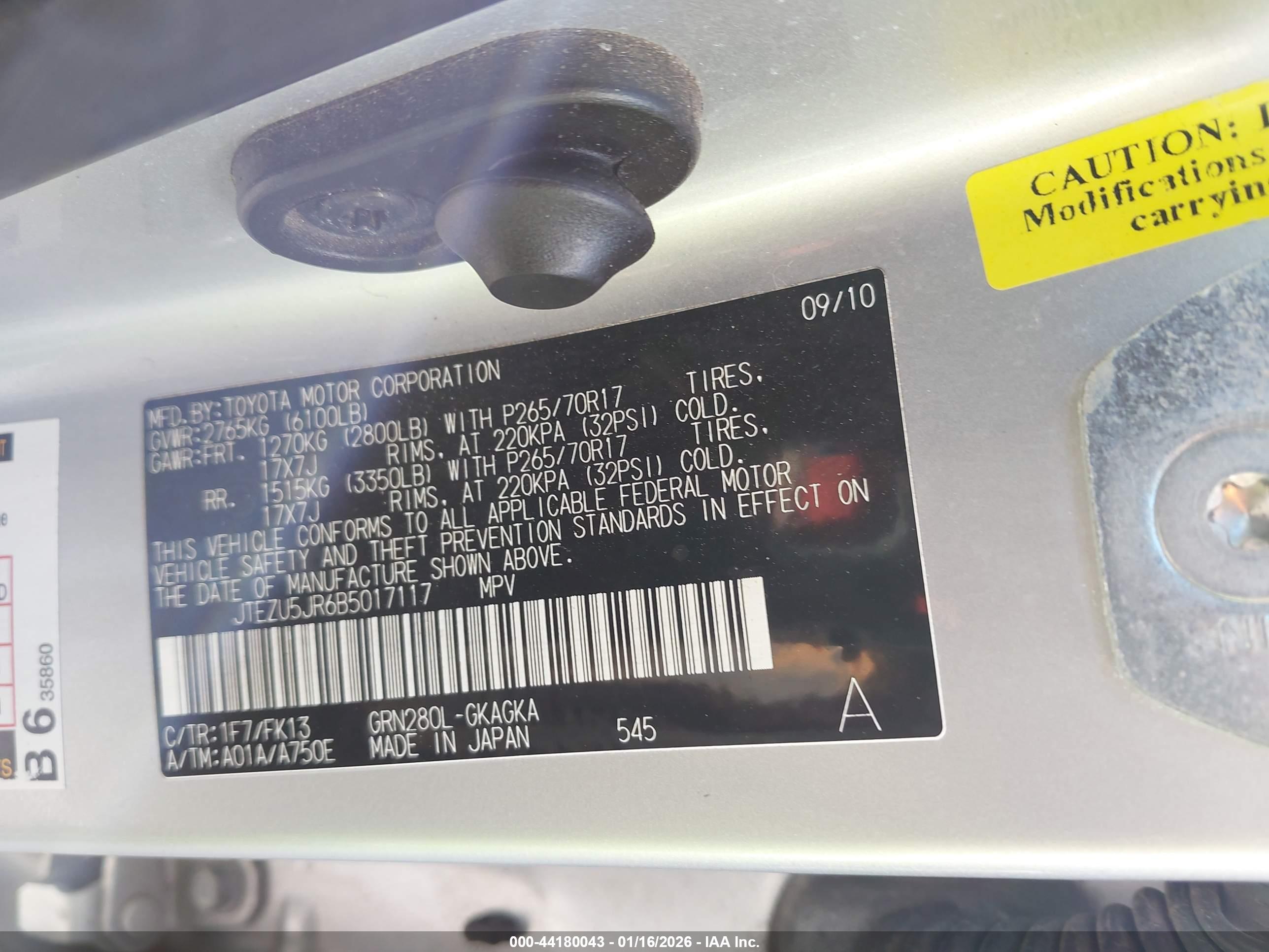 TOYOTA 4RUNNER image 9