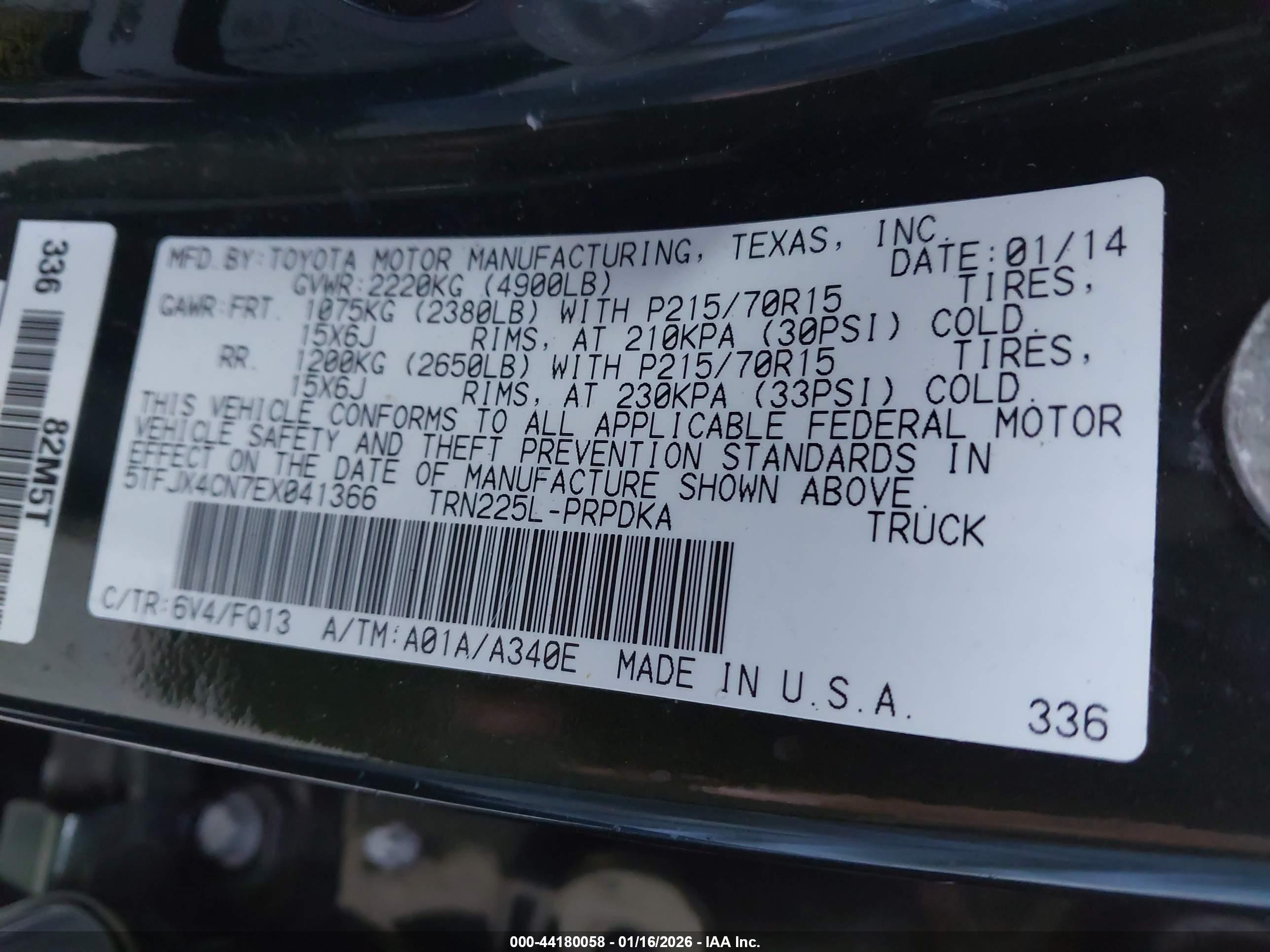 TOYOTA TACOMA image 9