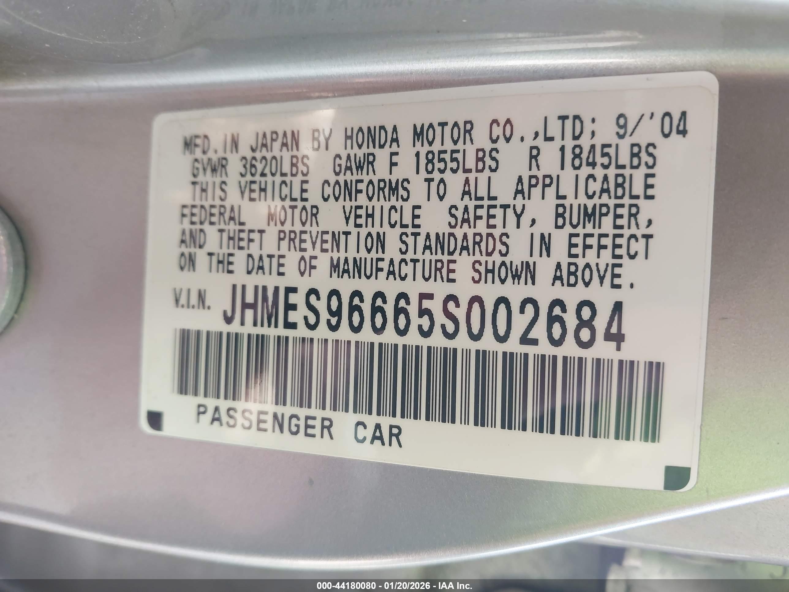 HONDA CIVIC image 9