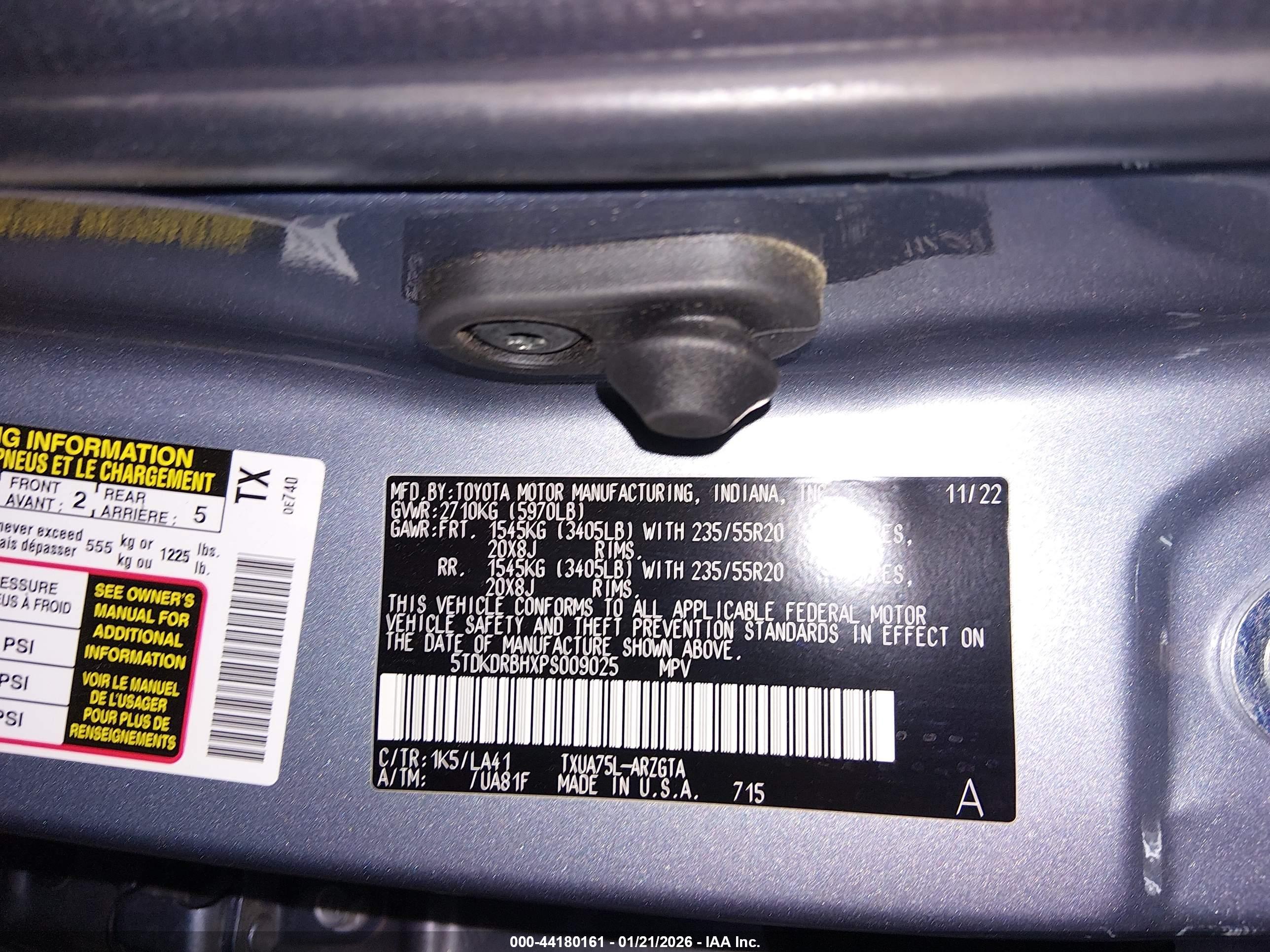 TOYOTA HIGHLANDER image 9