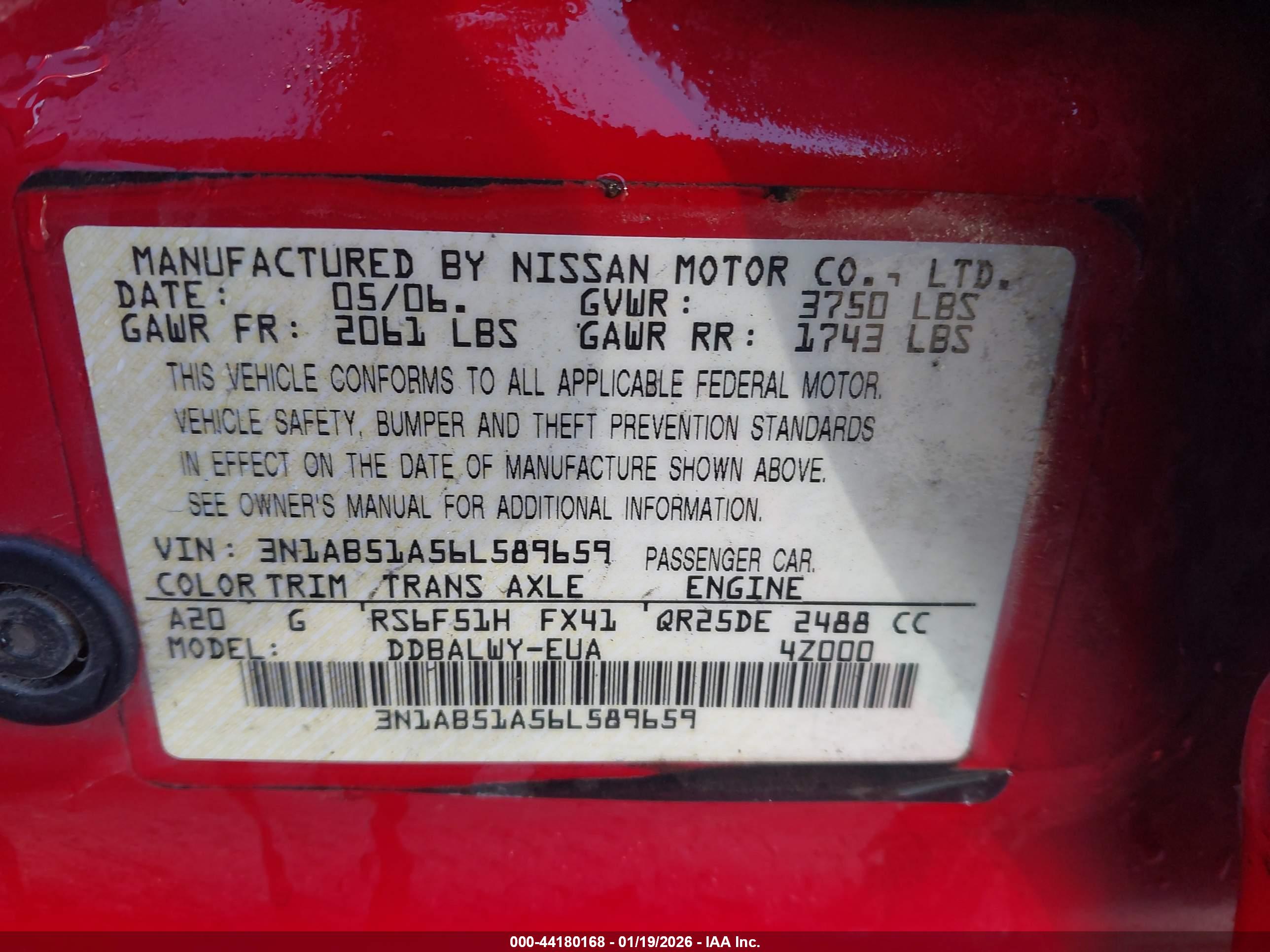 NISSAN SENTRA image 9