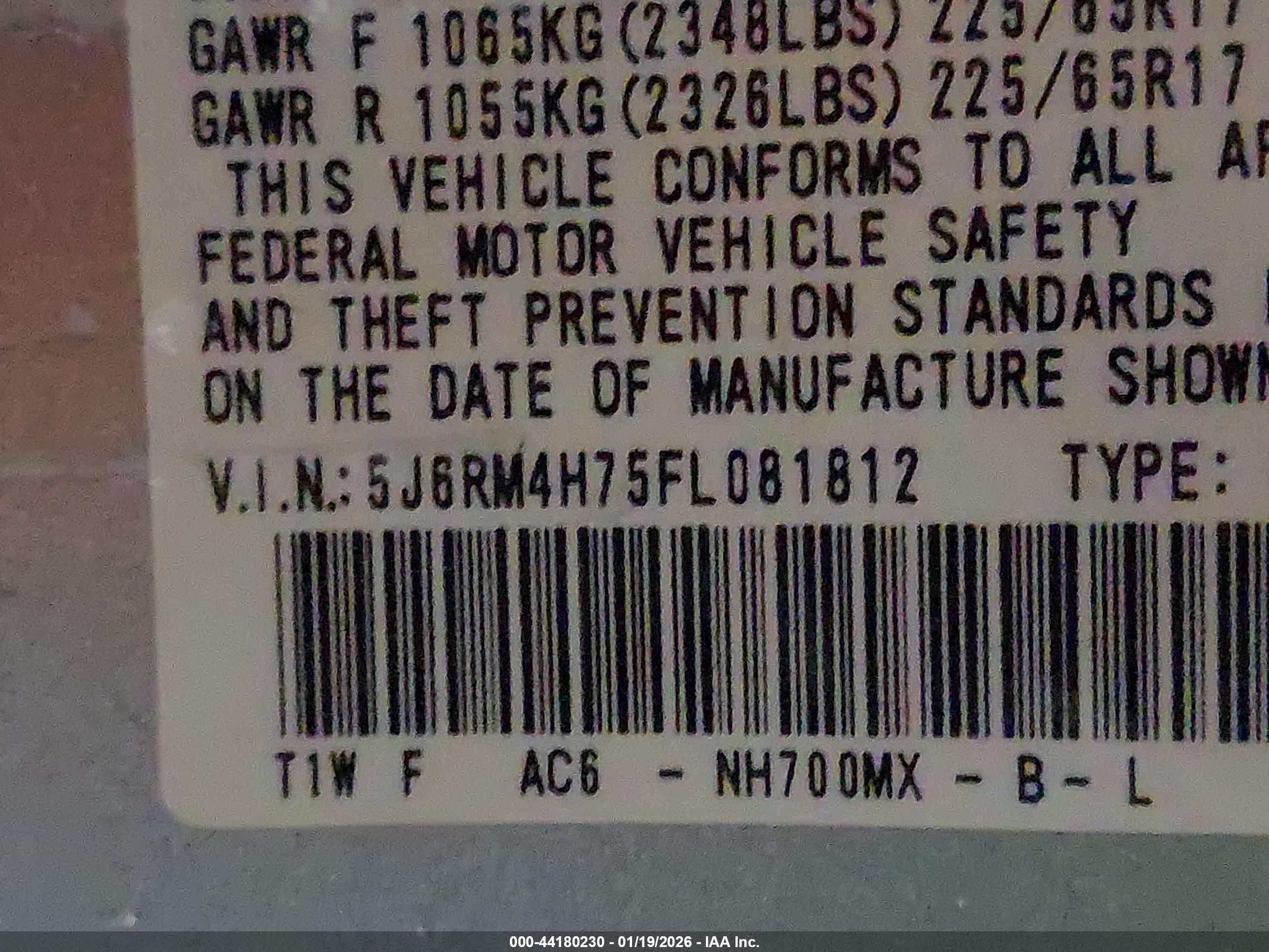HONDA CR-V image 9