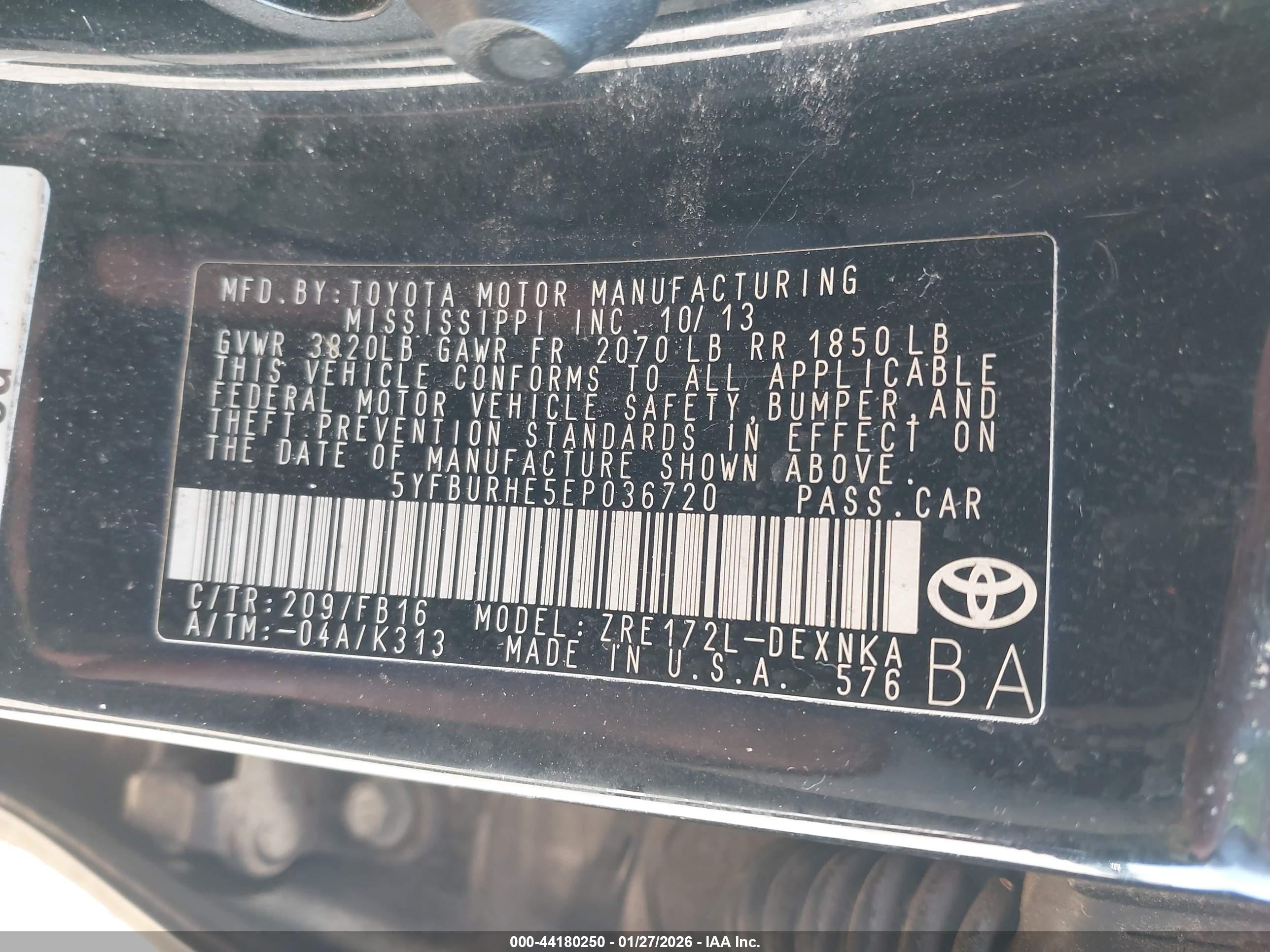TOYOTA COROLLA image 9