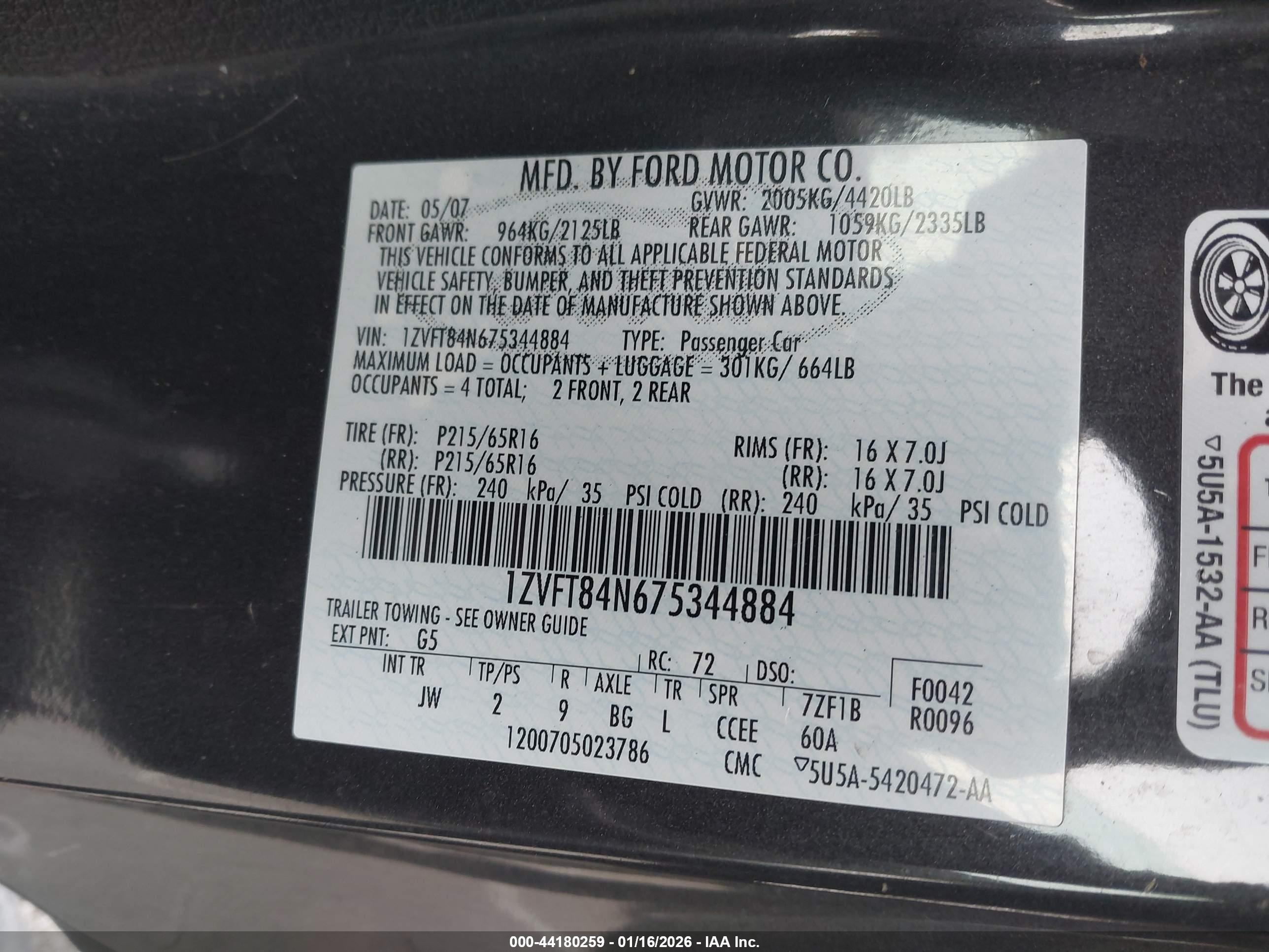 FORD MUSTANG image 9