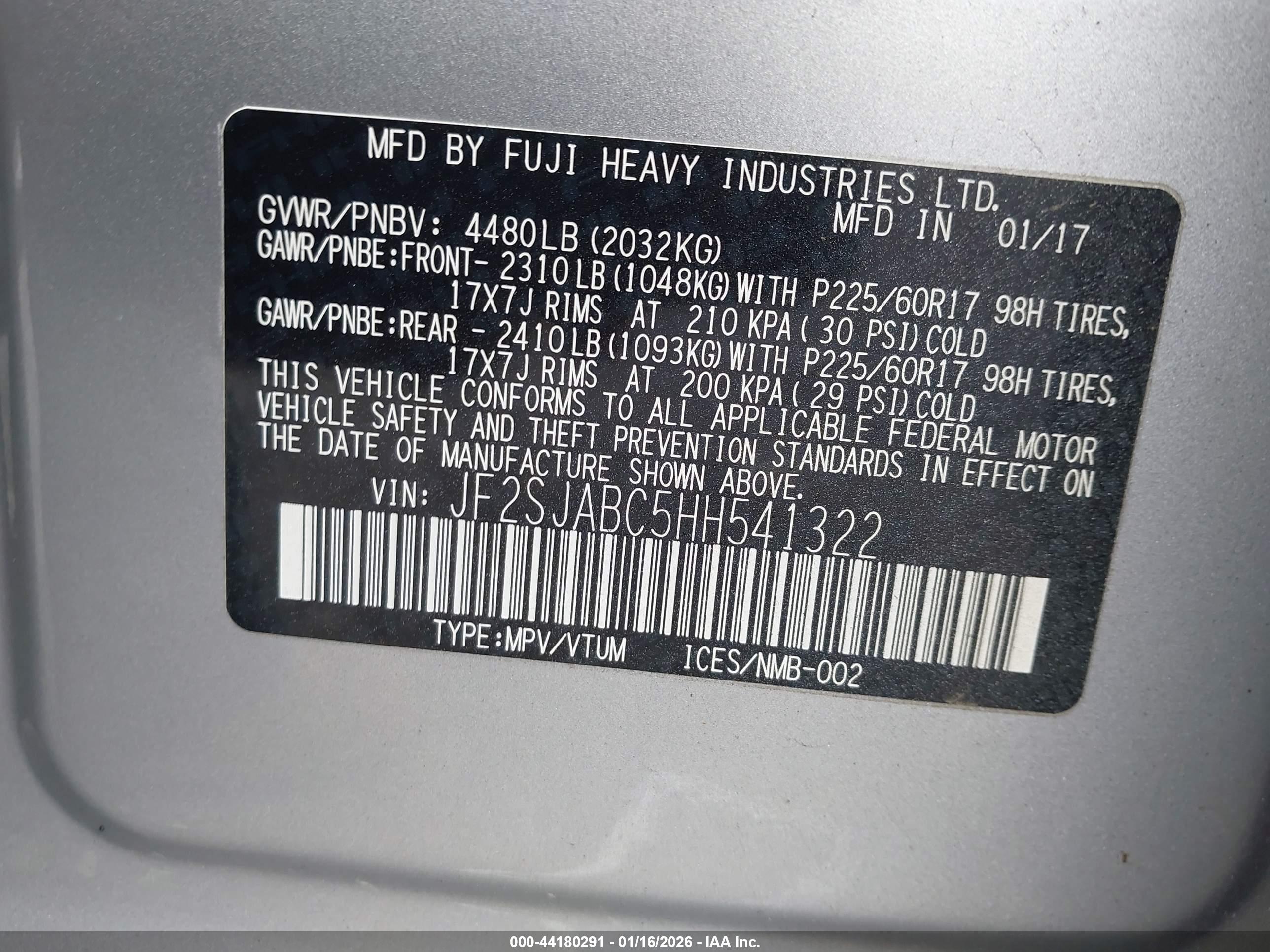 SUBARU FORESTER image 9