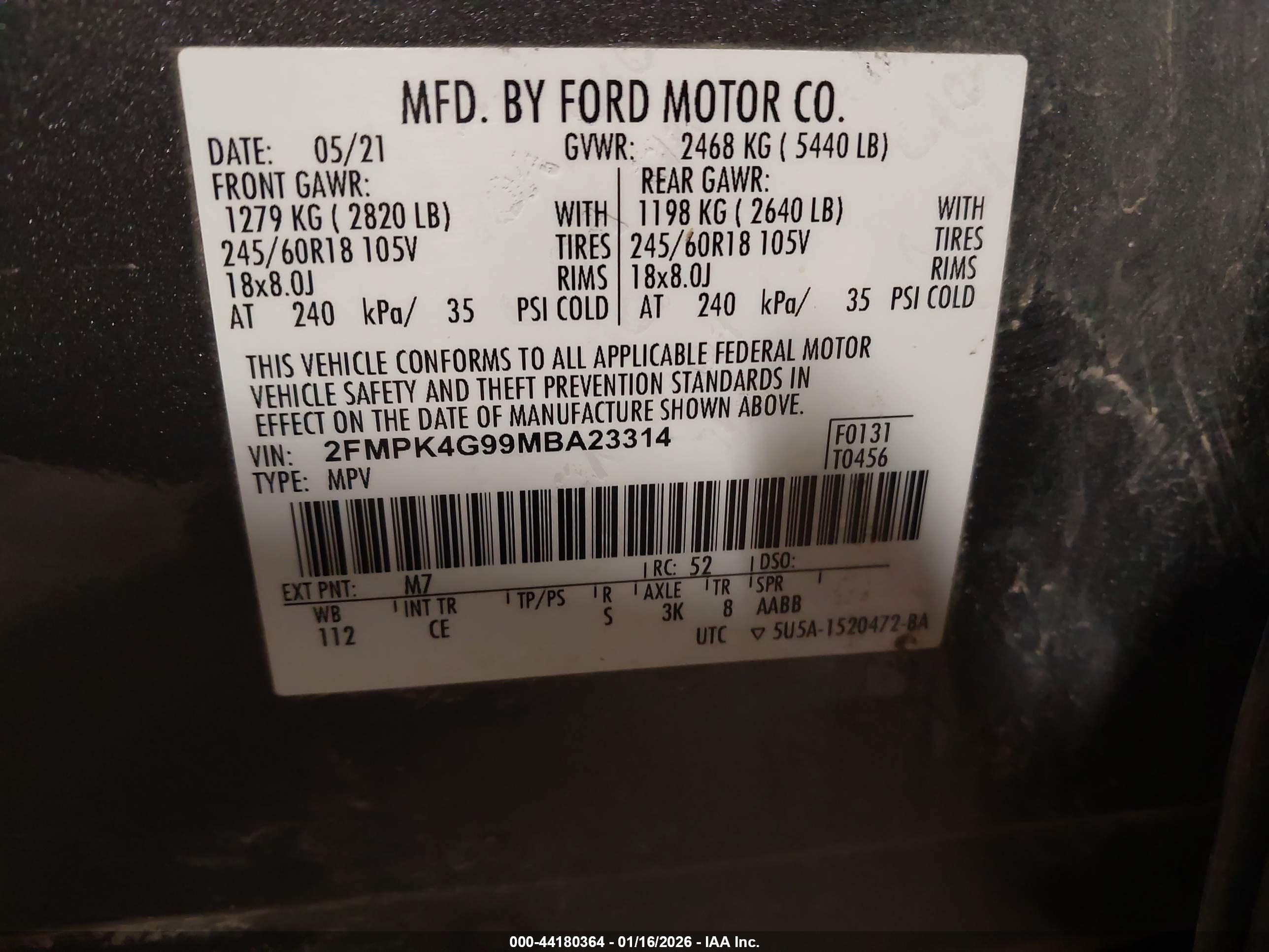 FORD EDGE image 9