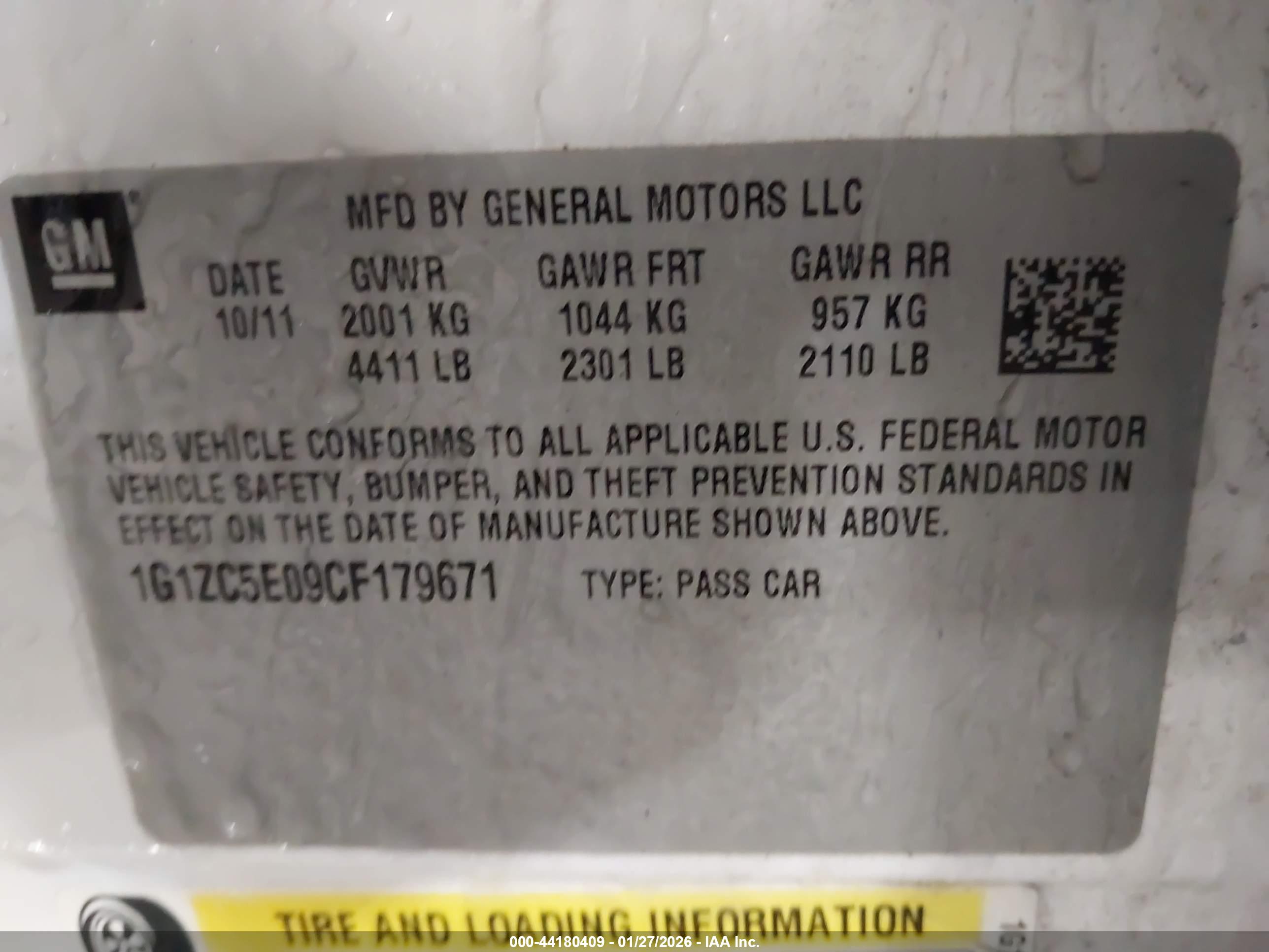 CHEVROLET MALIBU image 9