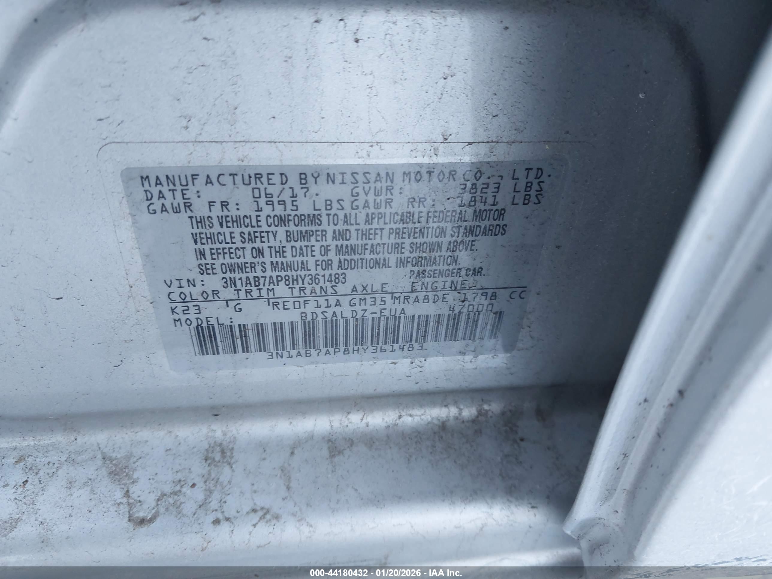 NISSAN SENTRA image 9