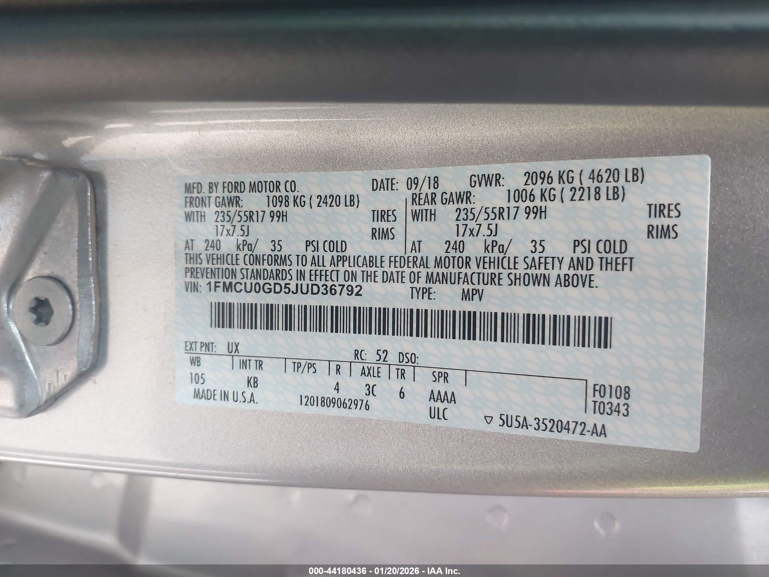 FORD ESCAPE image 9