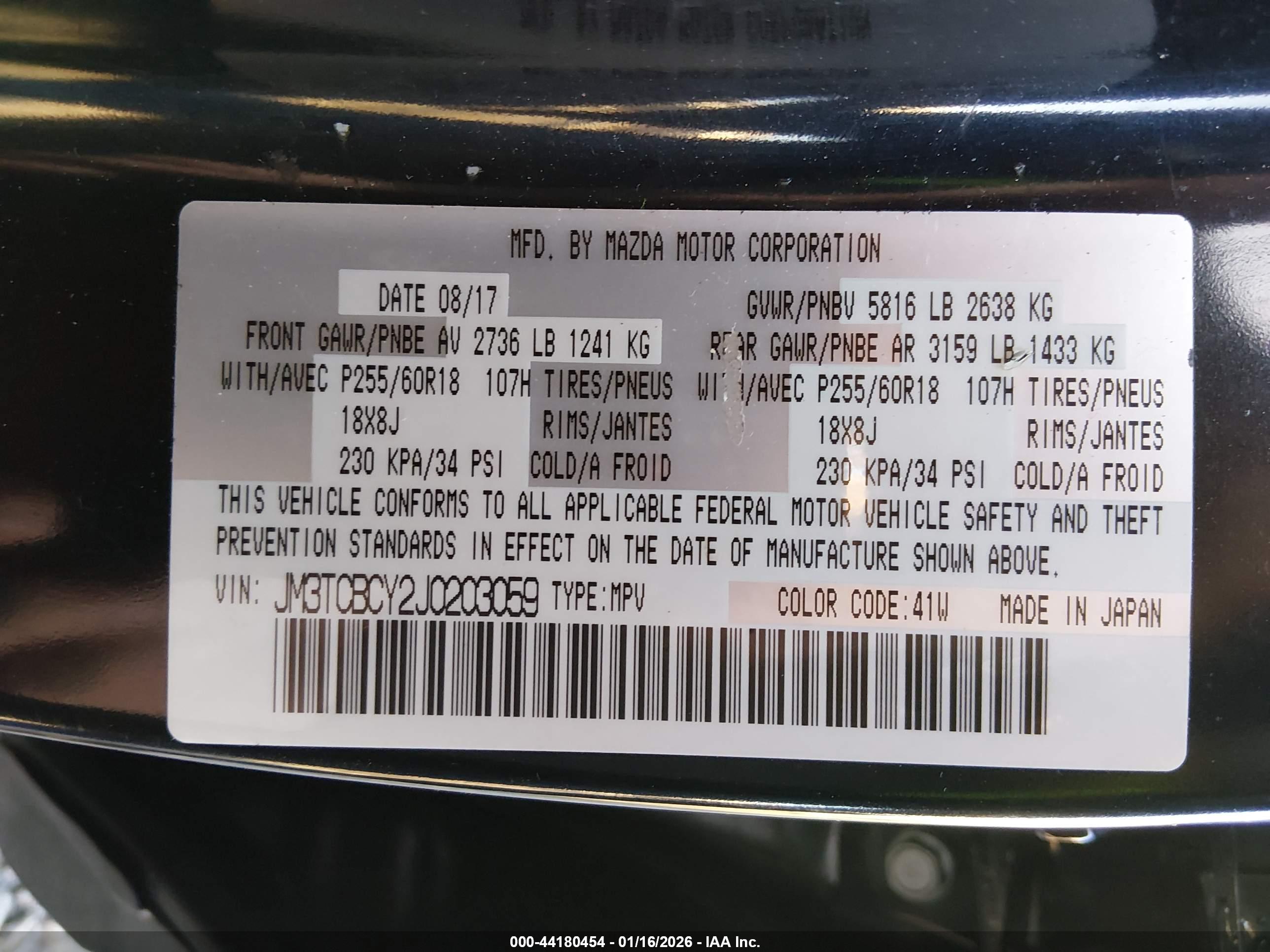 MAZDA CX-9 image 9