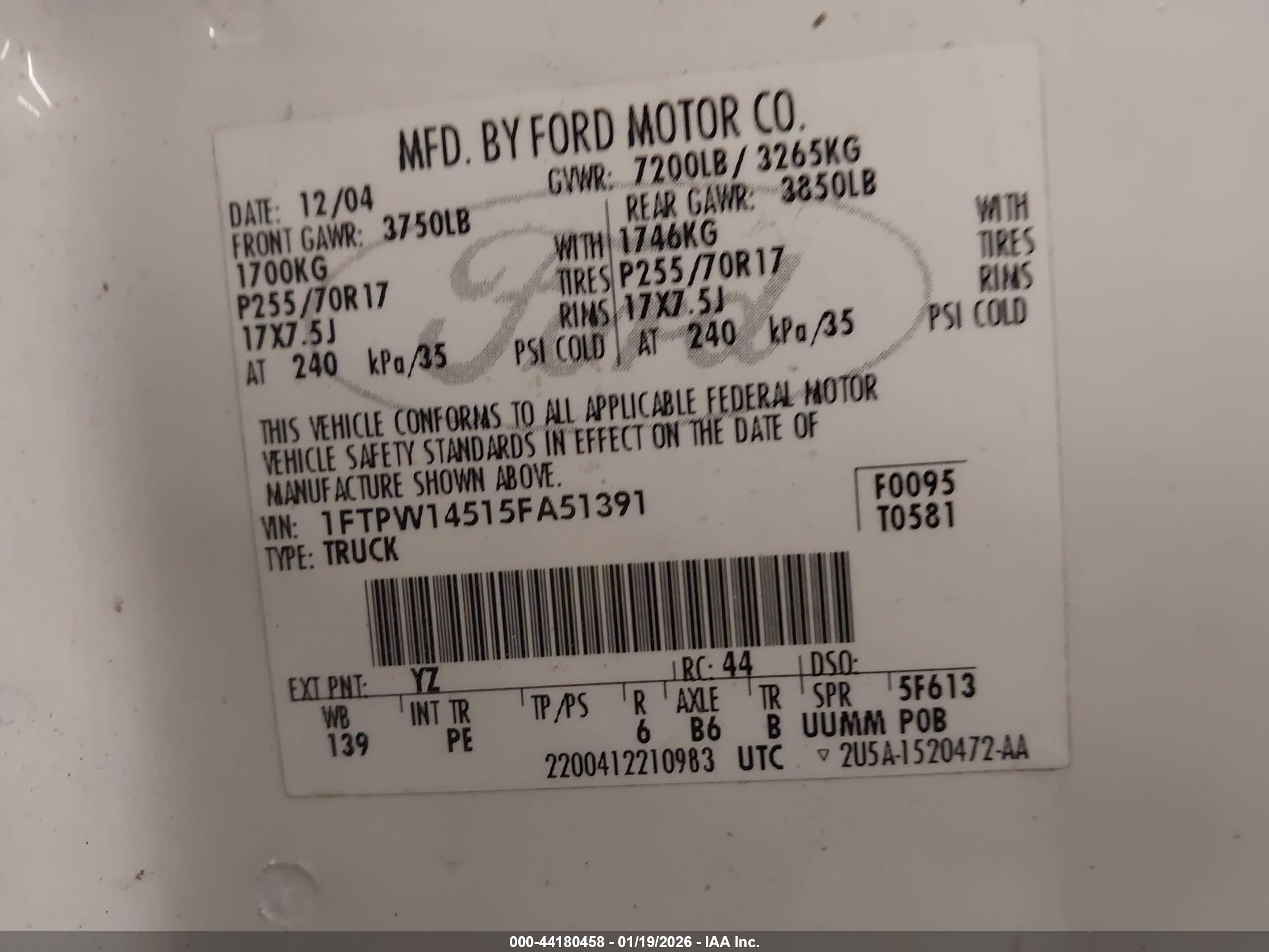 FORD F-150 image 9