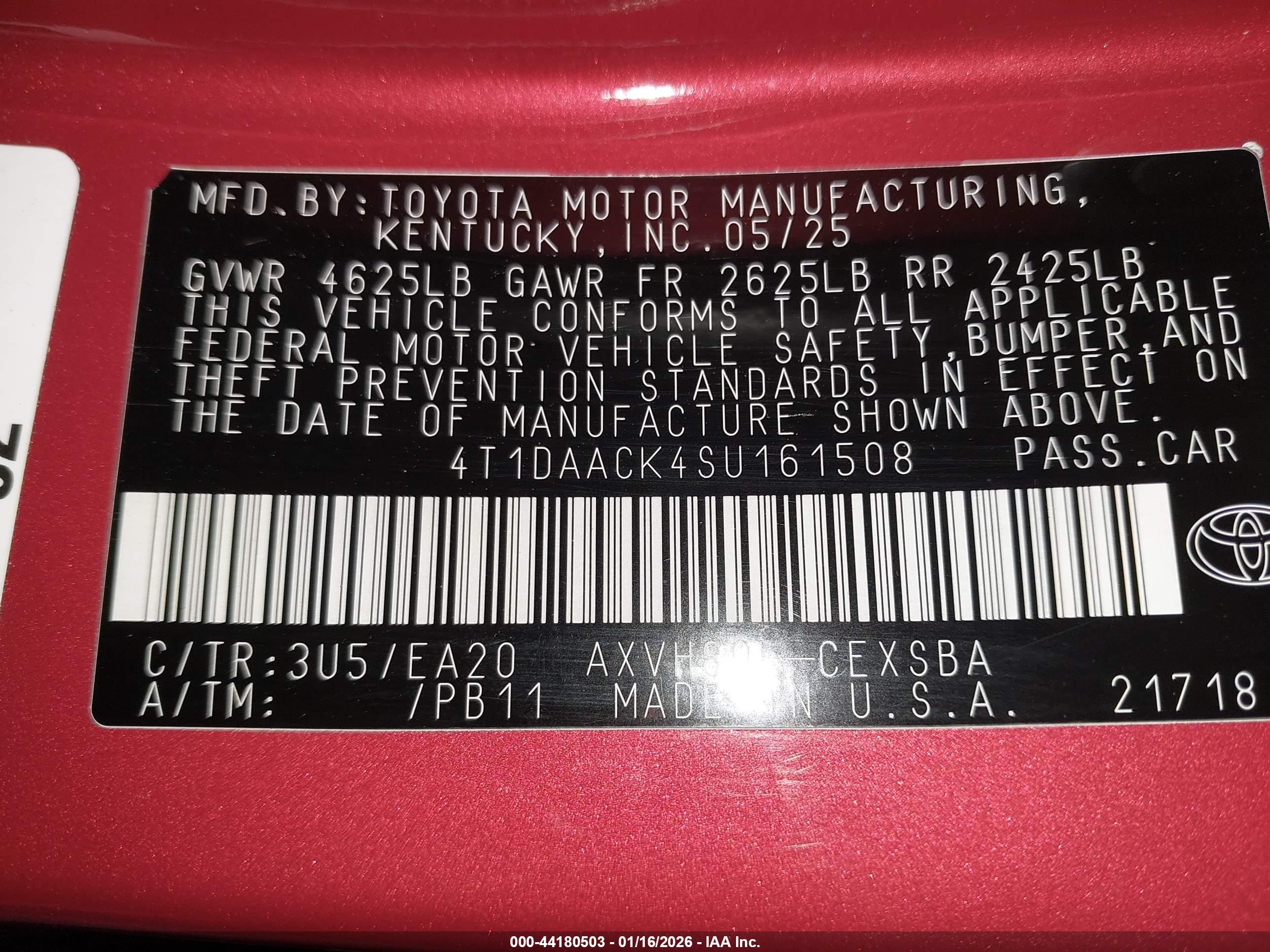 TOYOTA CAMRY image 9
