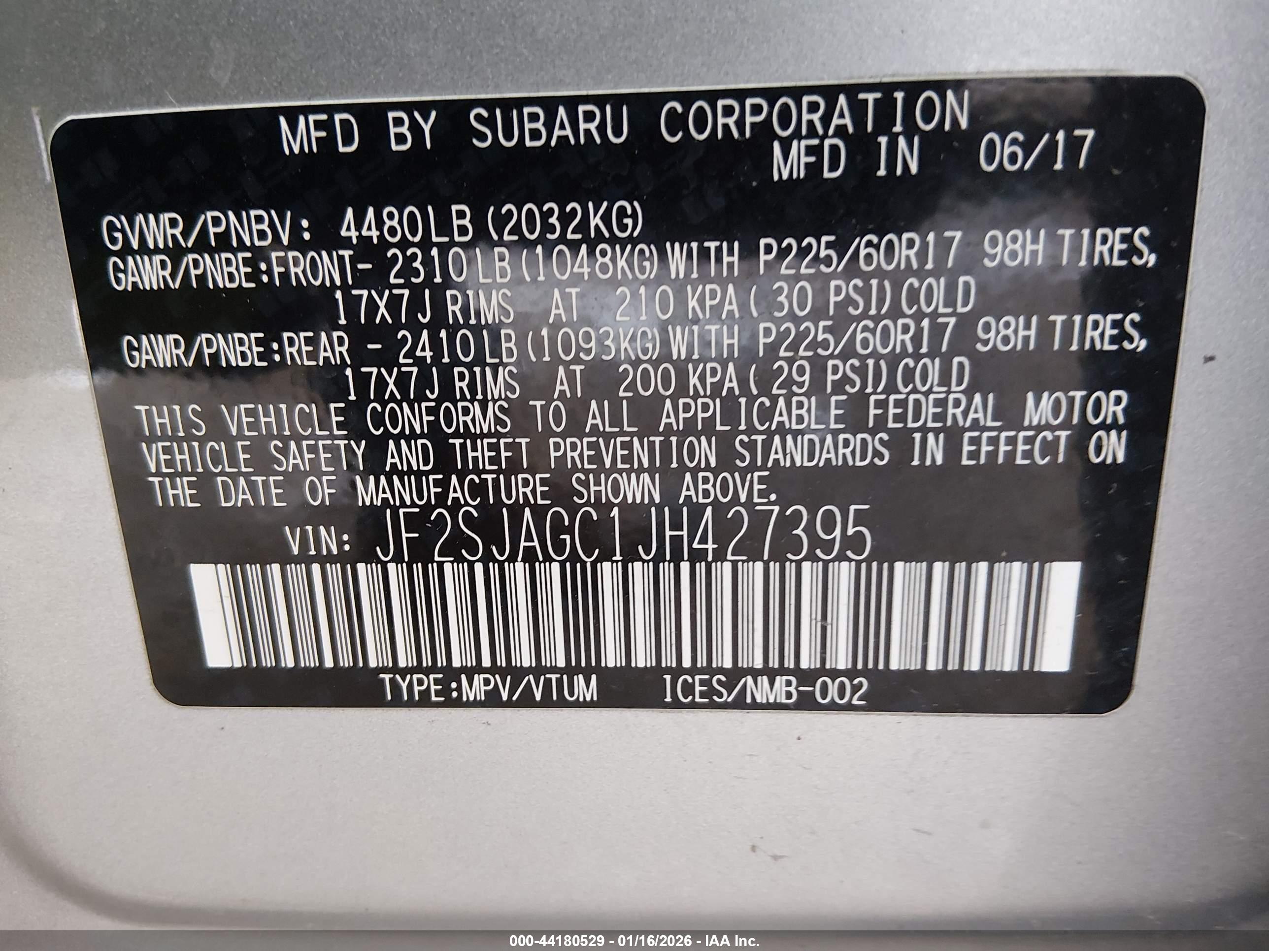 SUBARU FORESTER image 9