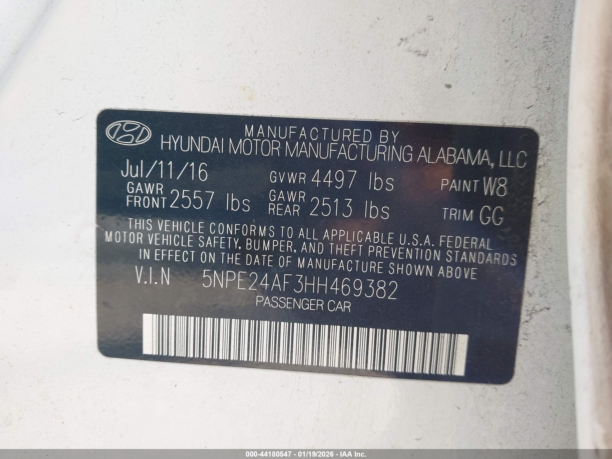 HYUNDAI SONATA image 9