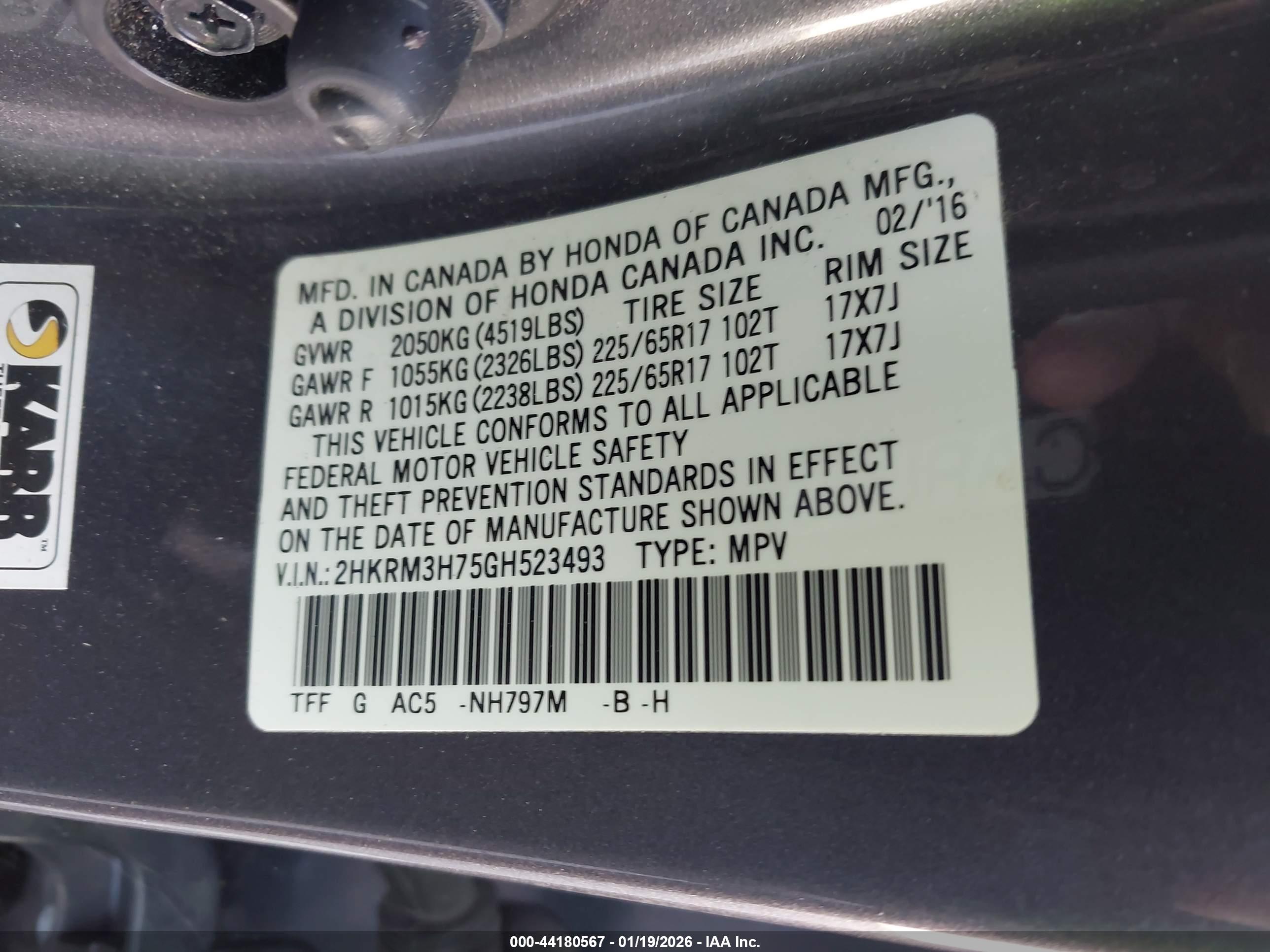 HONDA CR-V image 9