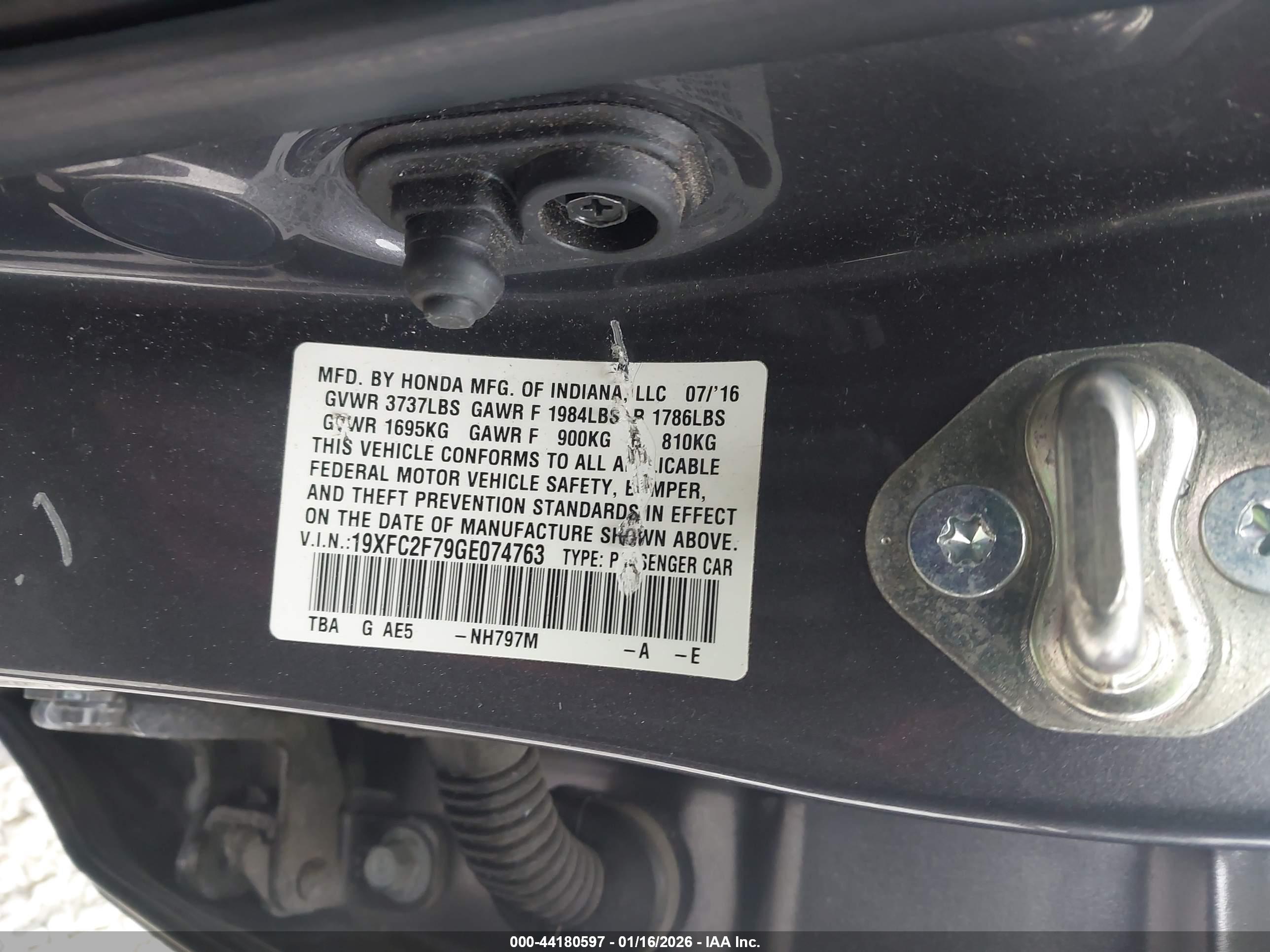 HONDA CIVIC image 9