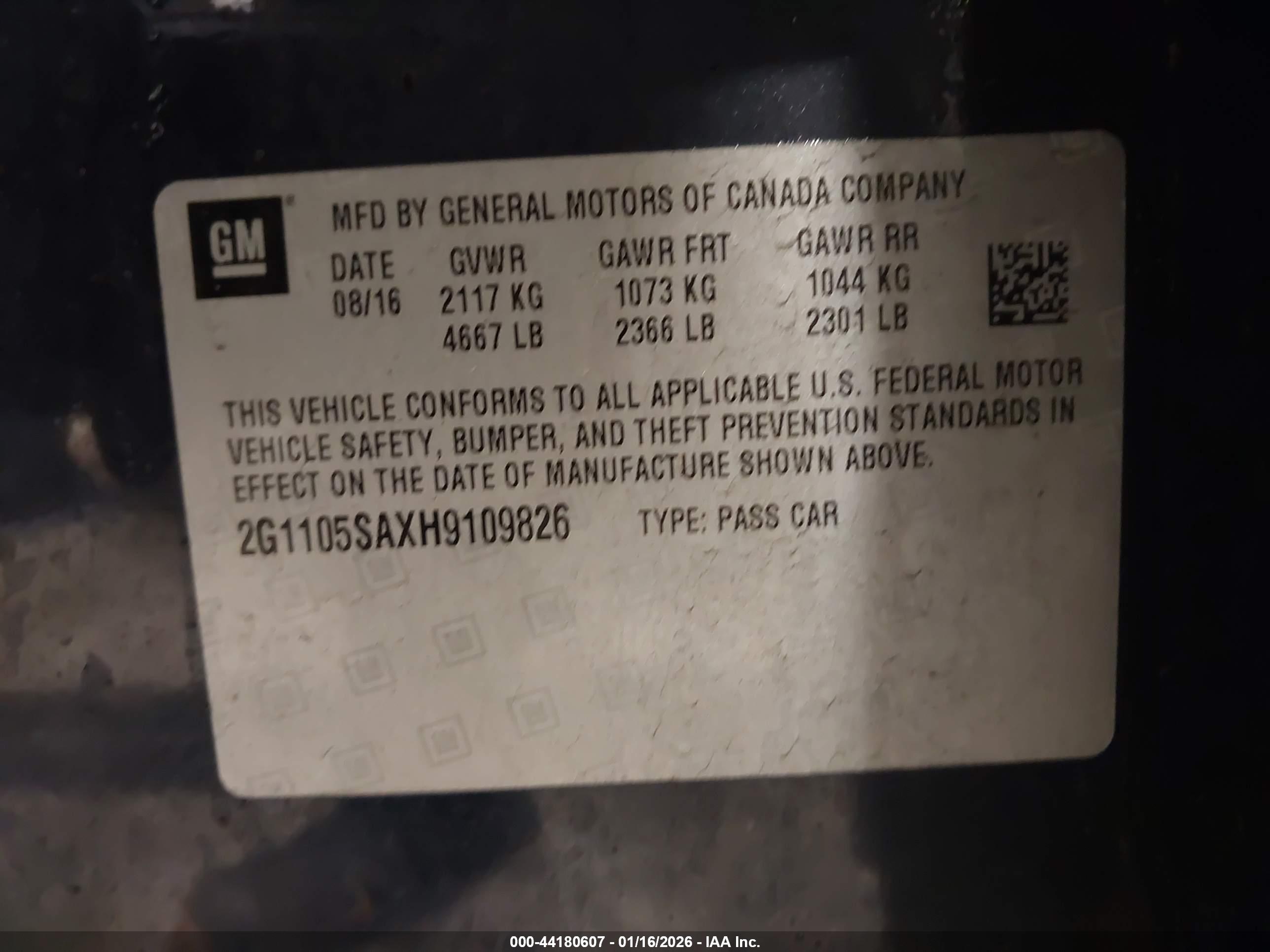 CHEVROLET IMPALA image 9