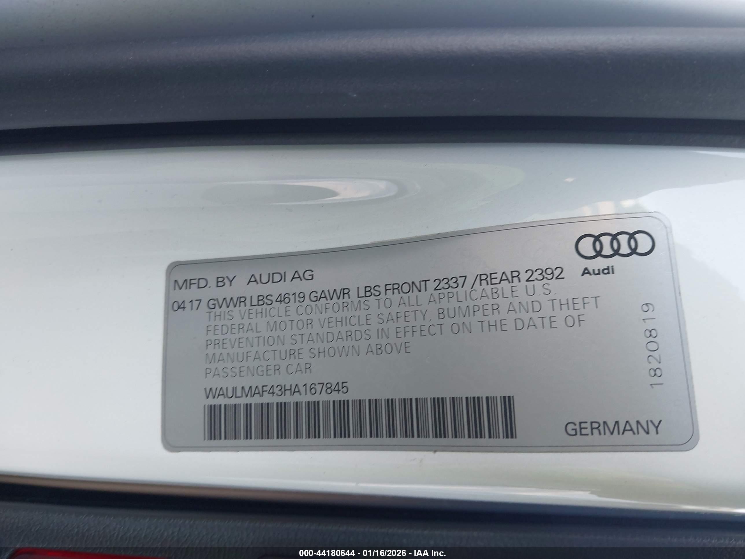 AUDI A4 image 9