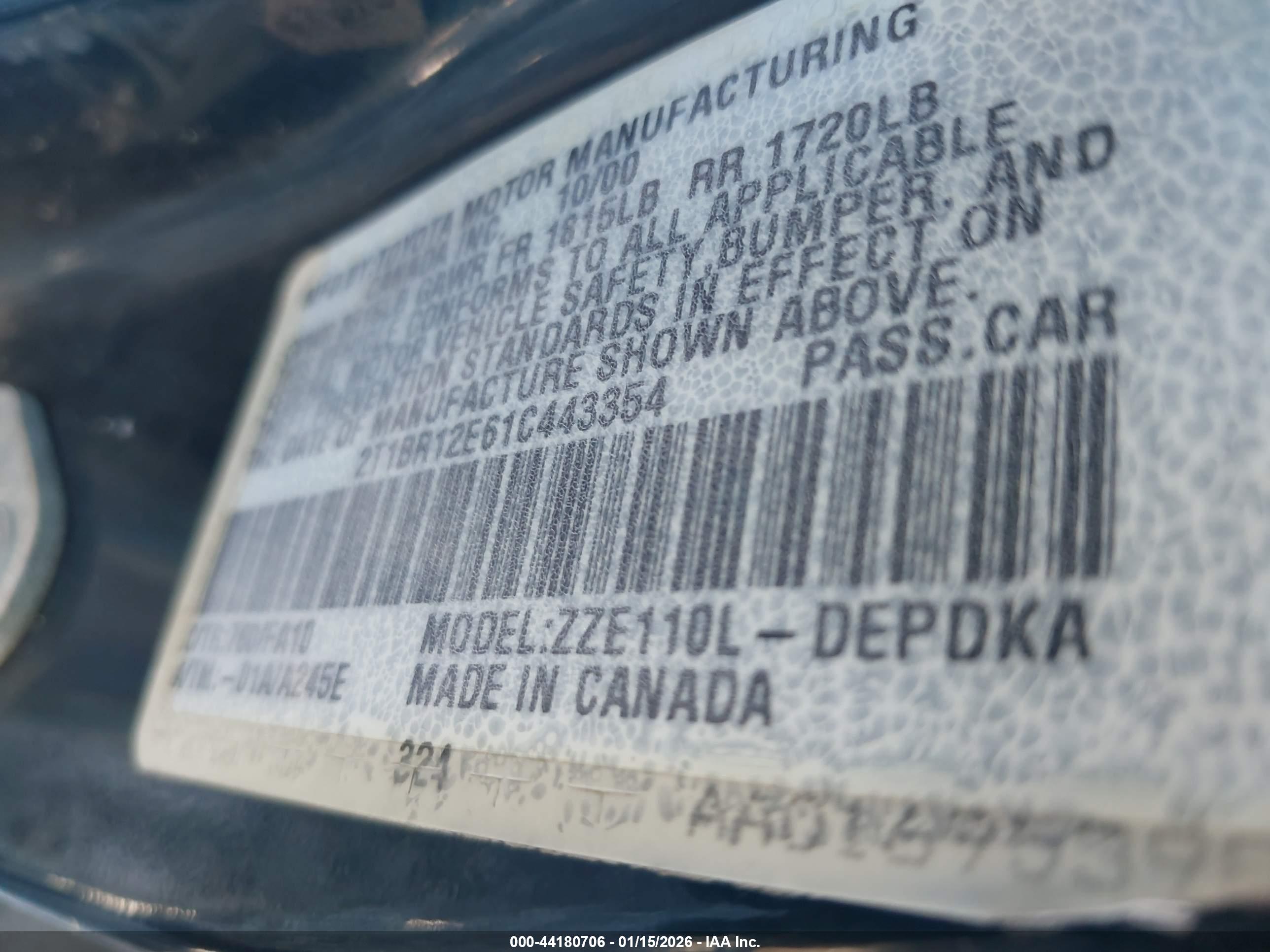 TOYOTA COROLLA image 9
