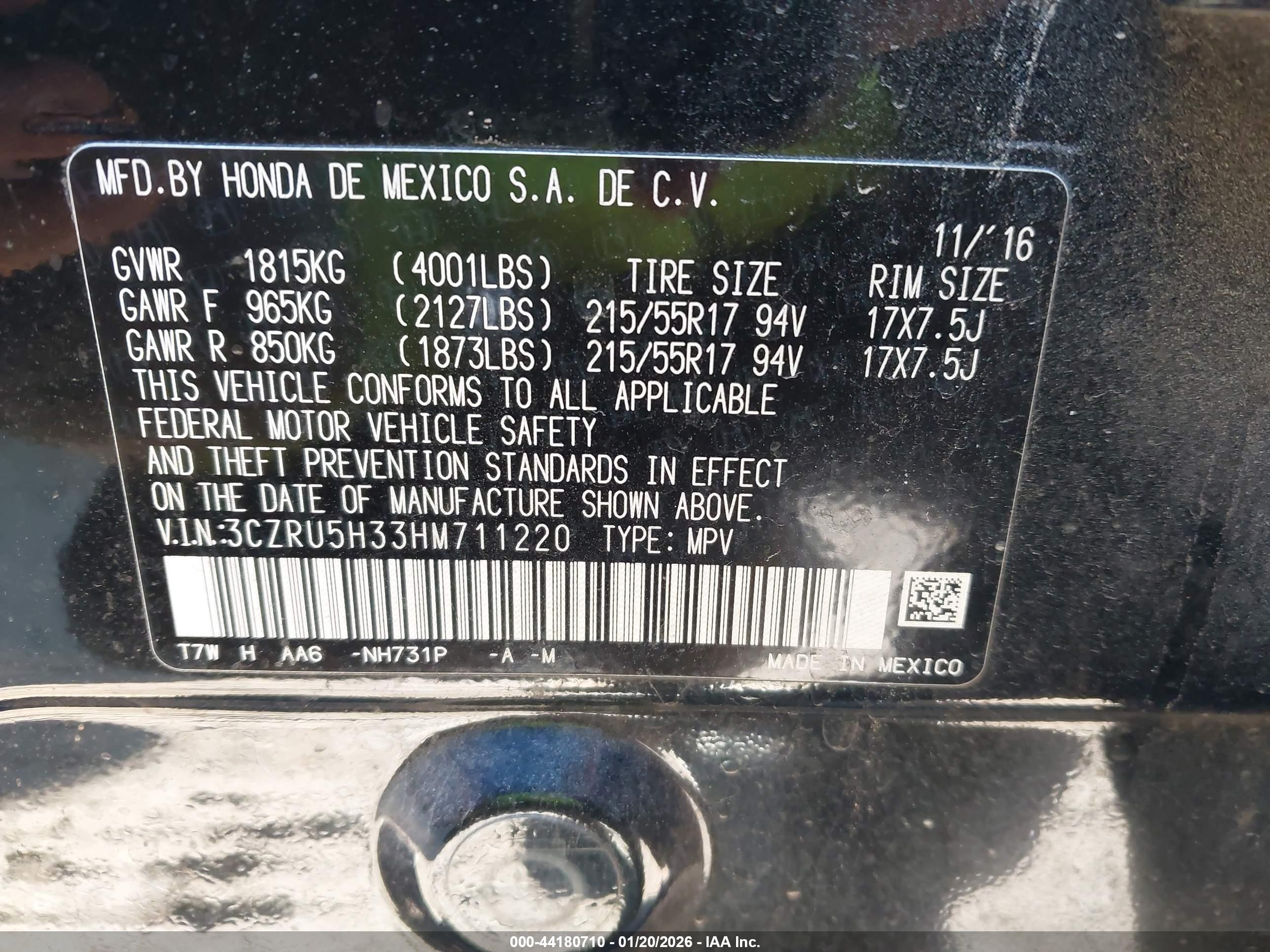 HONDA HR-V image 9