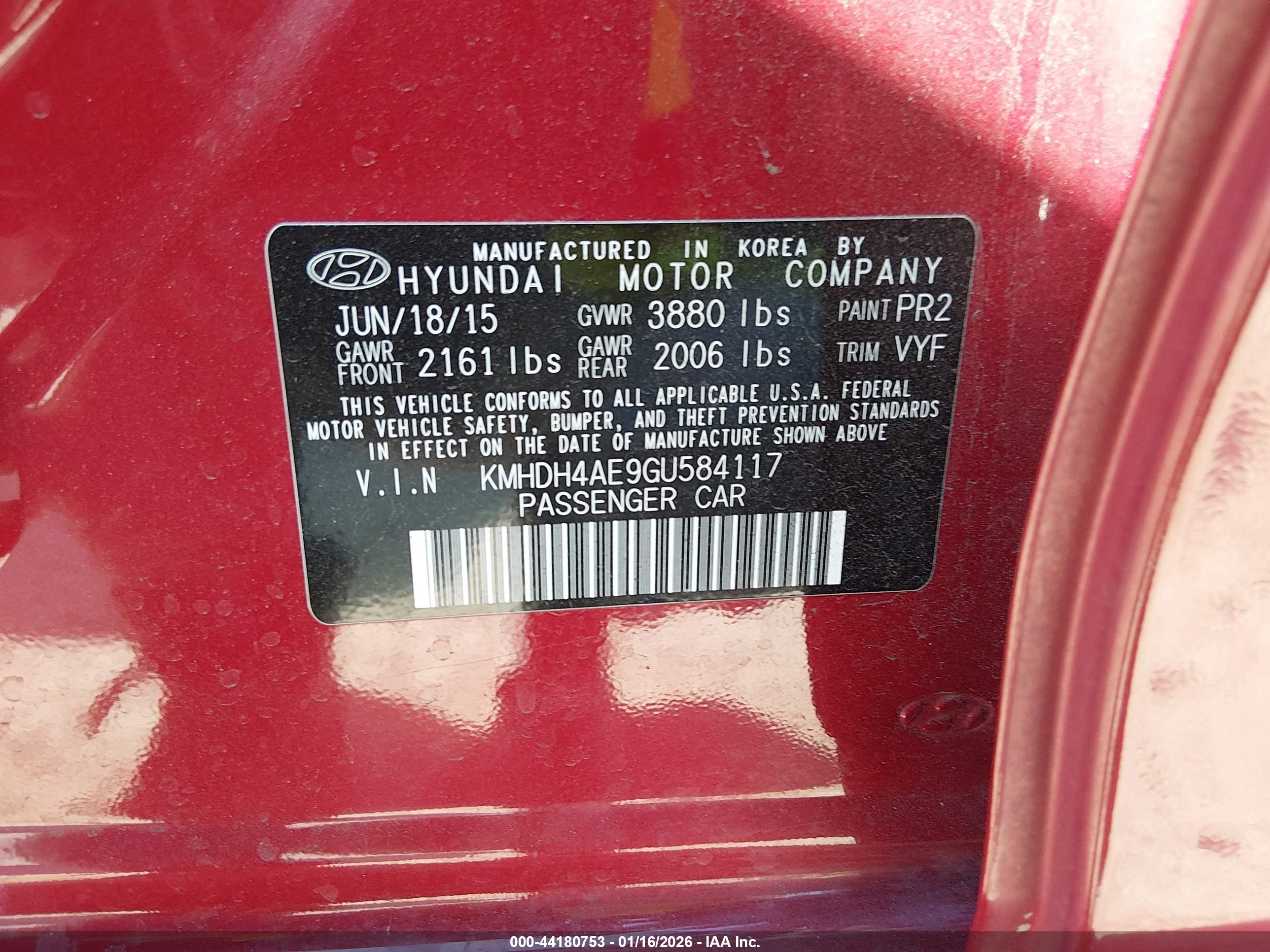 HYUNDAI ELANTRA image 9