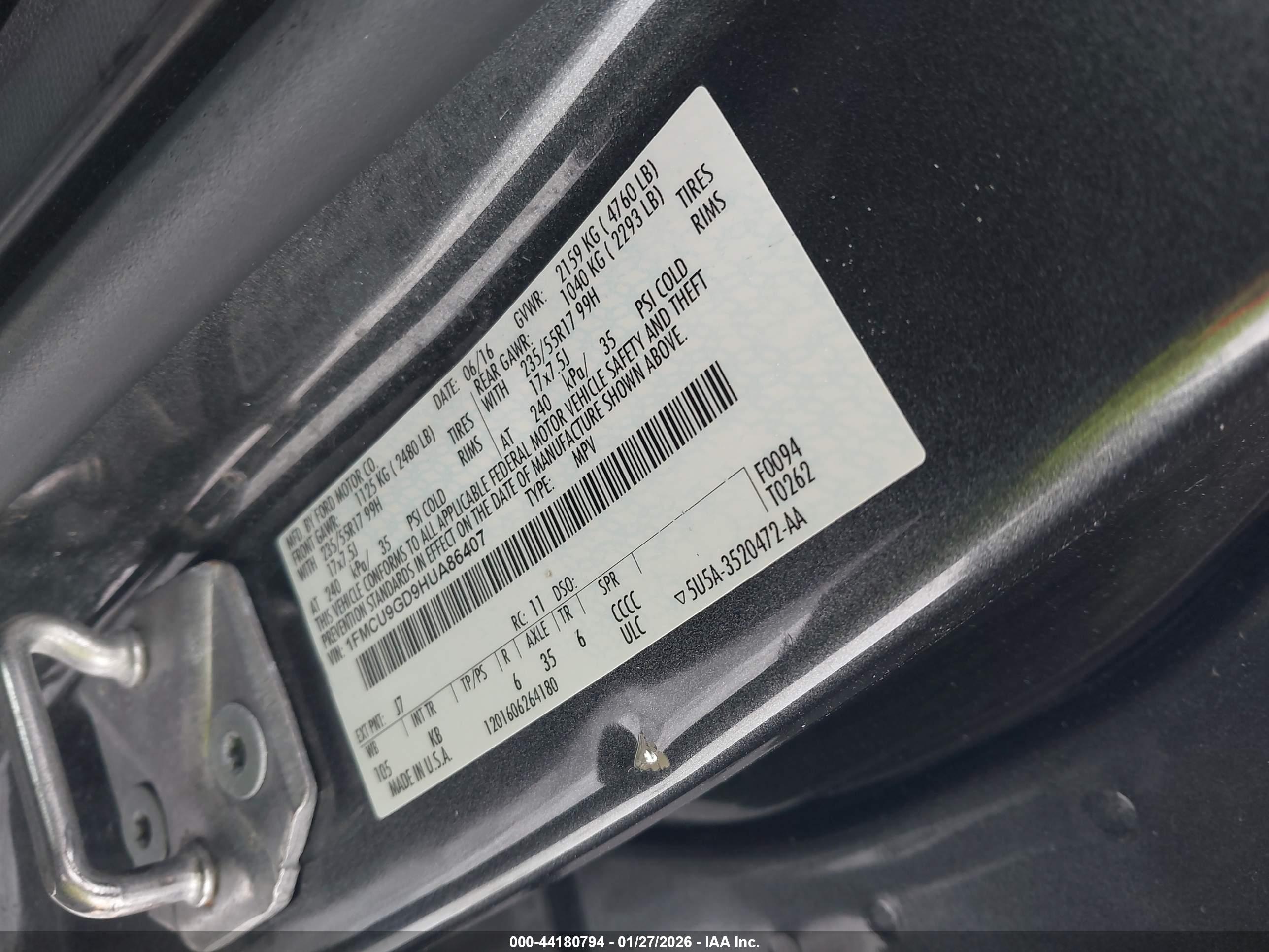 FORD ESCAPE image 9