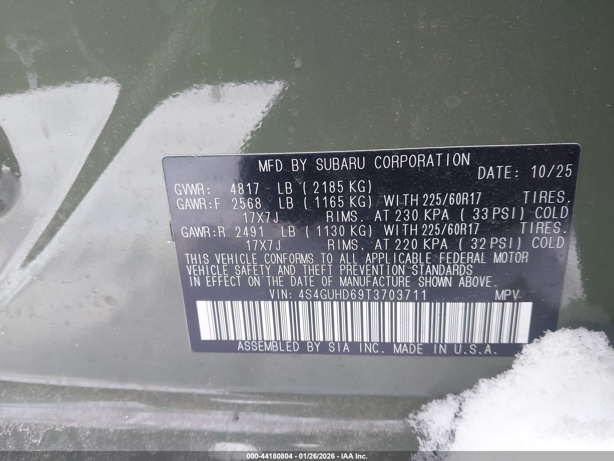 SUBARU CROSSTREK image 9