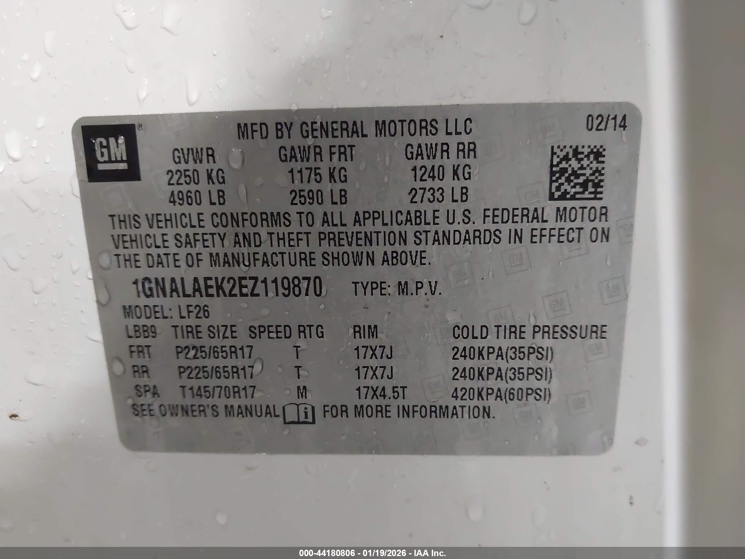 CHEVROLET EQUINOX image 9