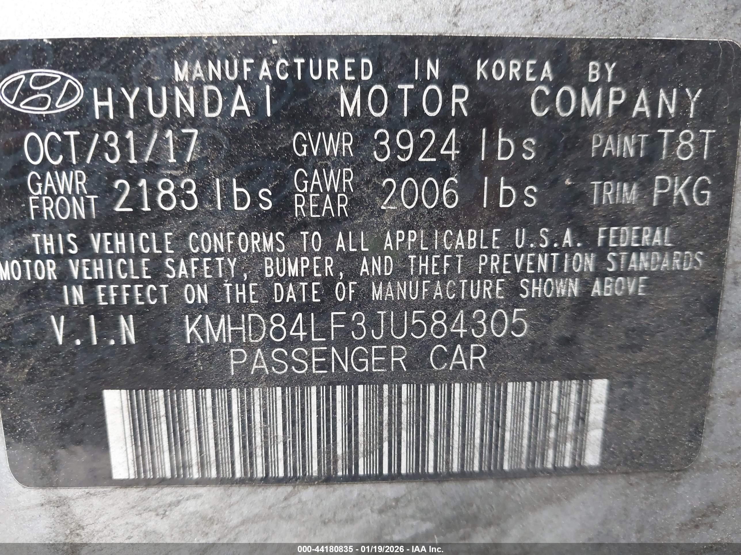 HYUNDAI ELANTRA image 9