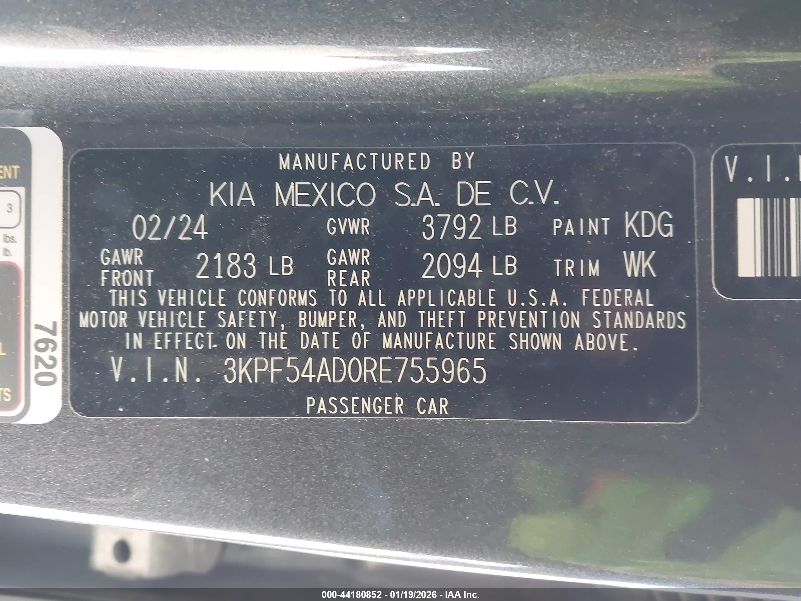 KIA FORTE image 9