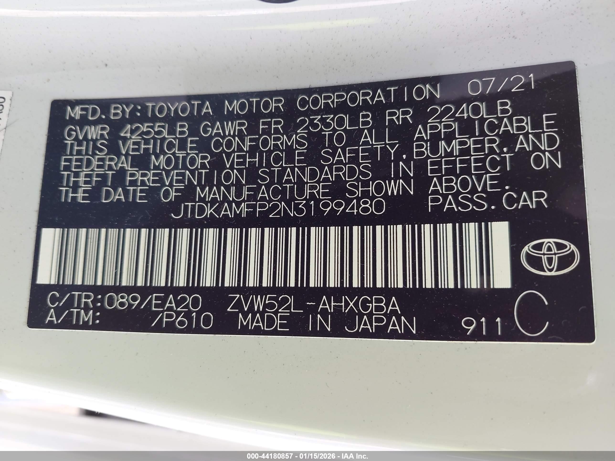 TOYOTA PRIUS image 9
