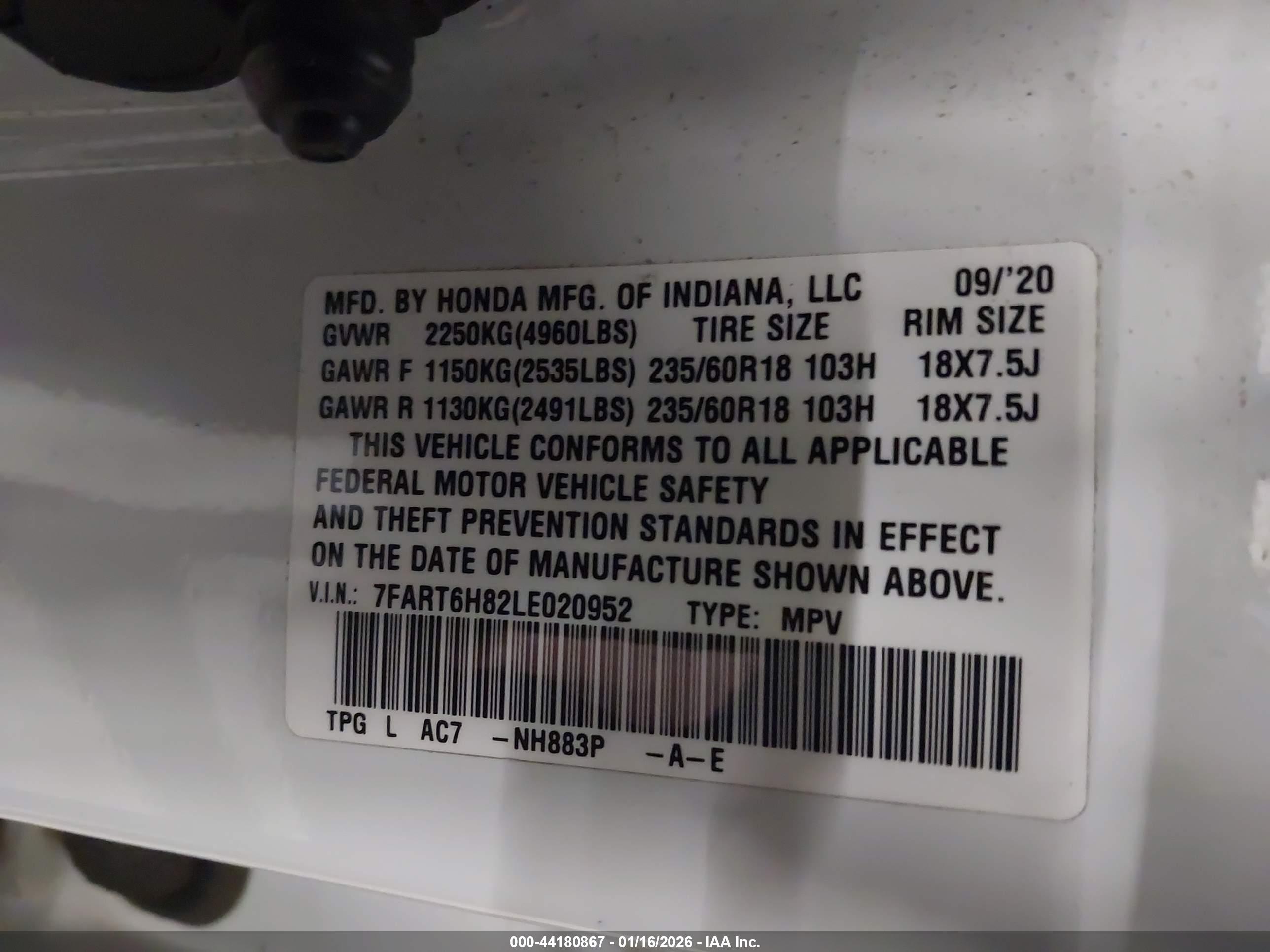 HONDA CR-V image 9