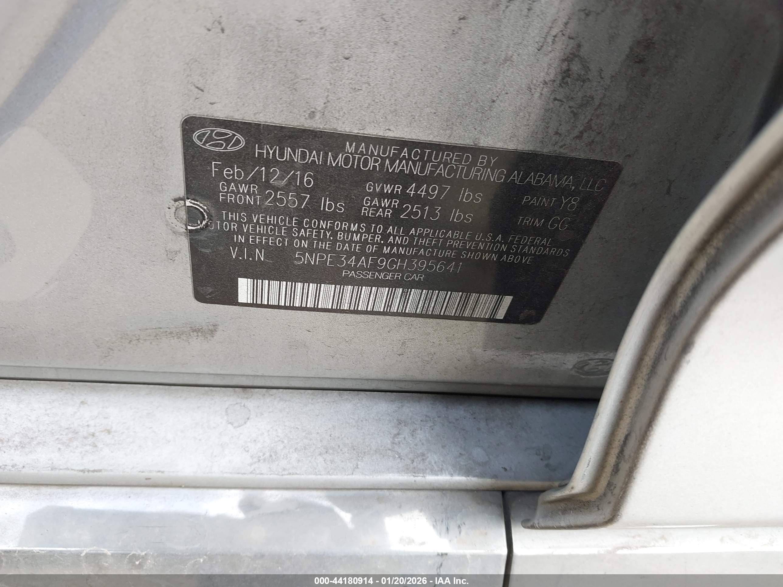 HYUNDAI SONATA image 9