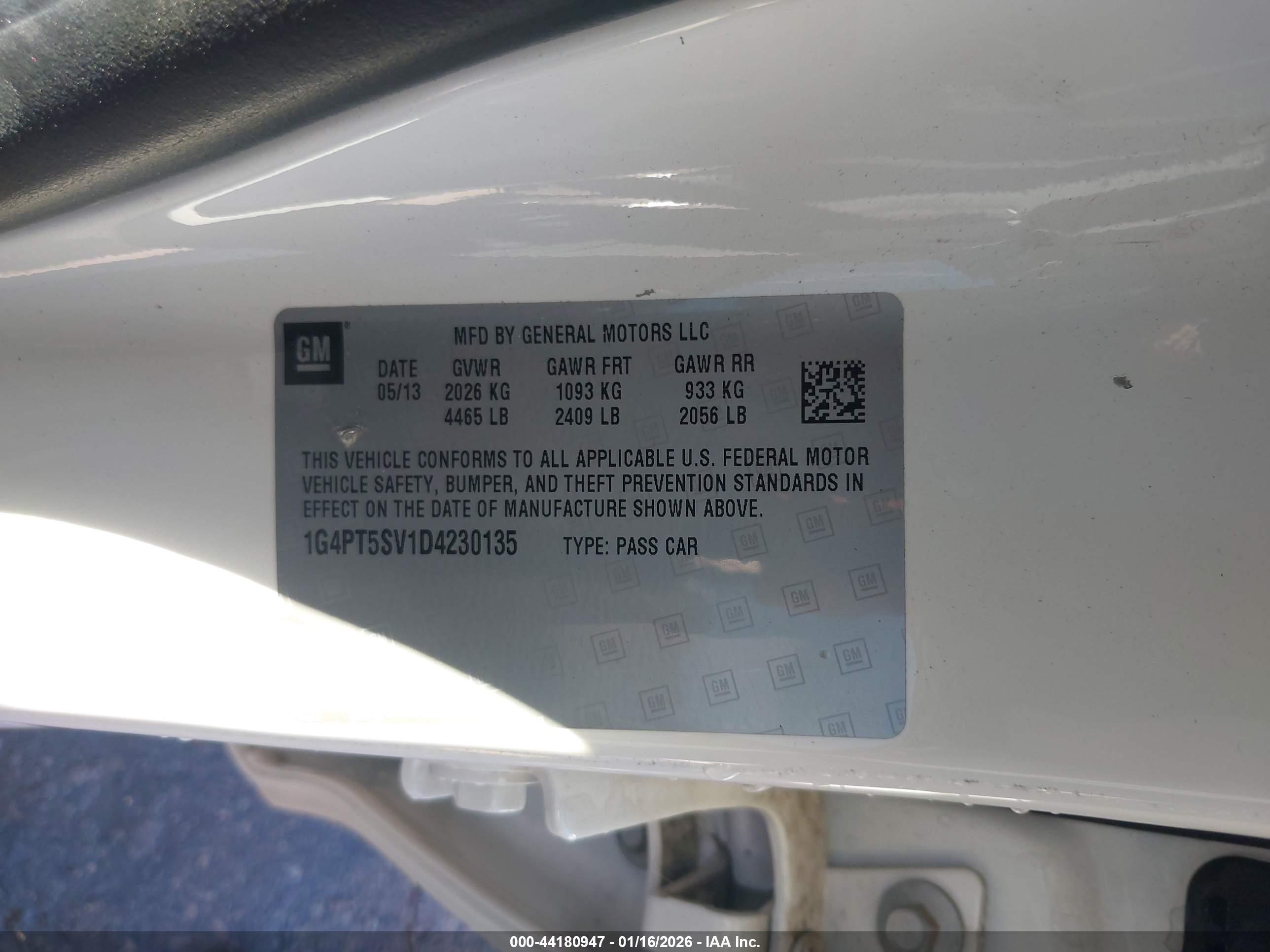 BUICK VERANO image 9