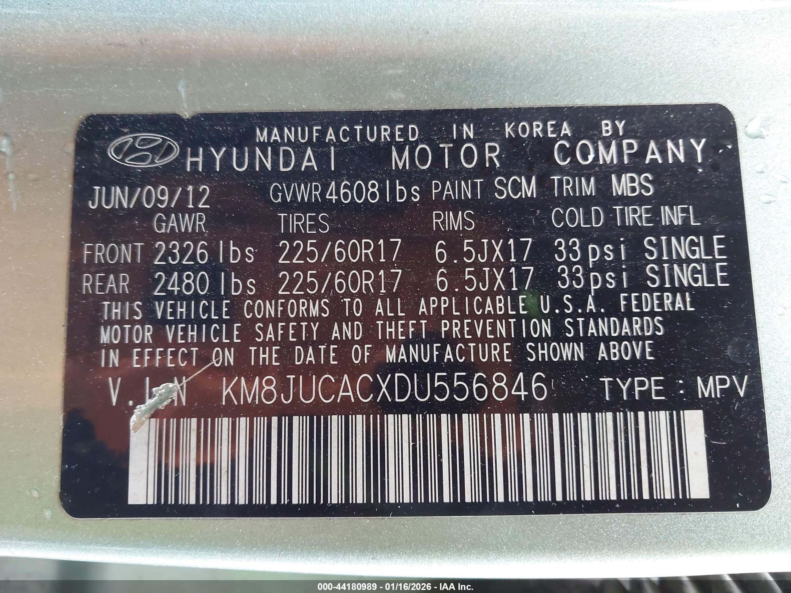HYUNDAI TUCSON image 9