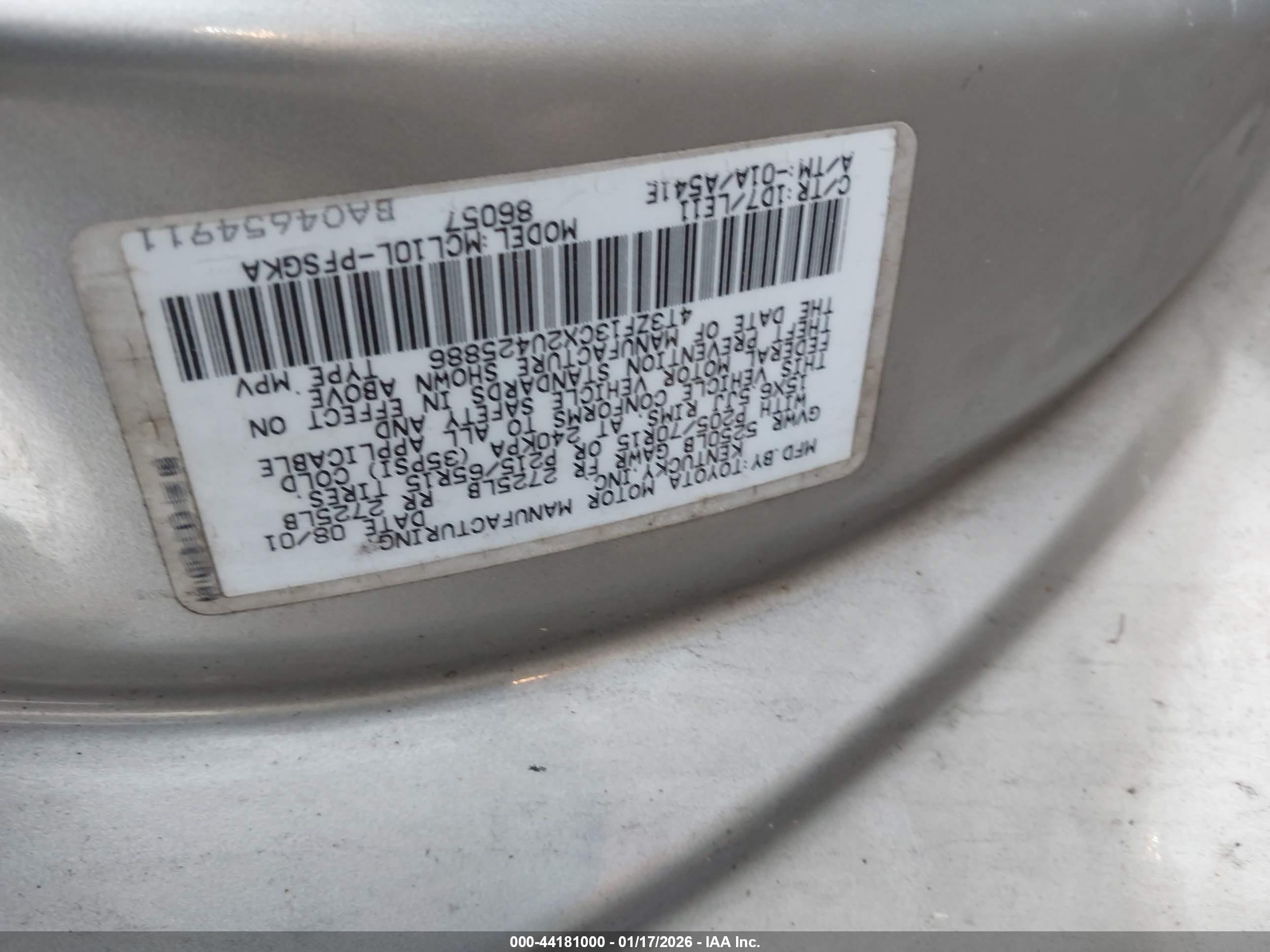 TOYOTA SIENNA image 9