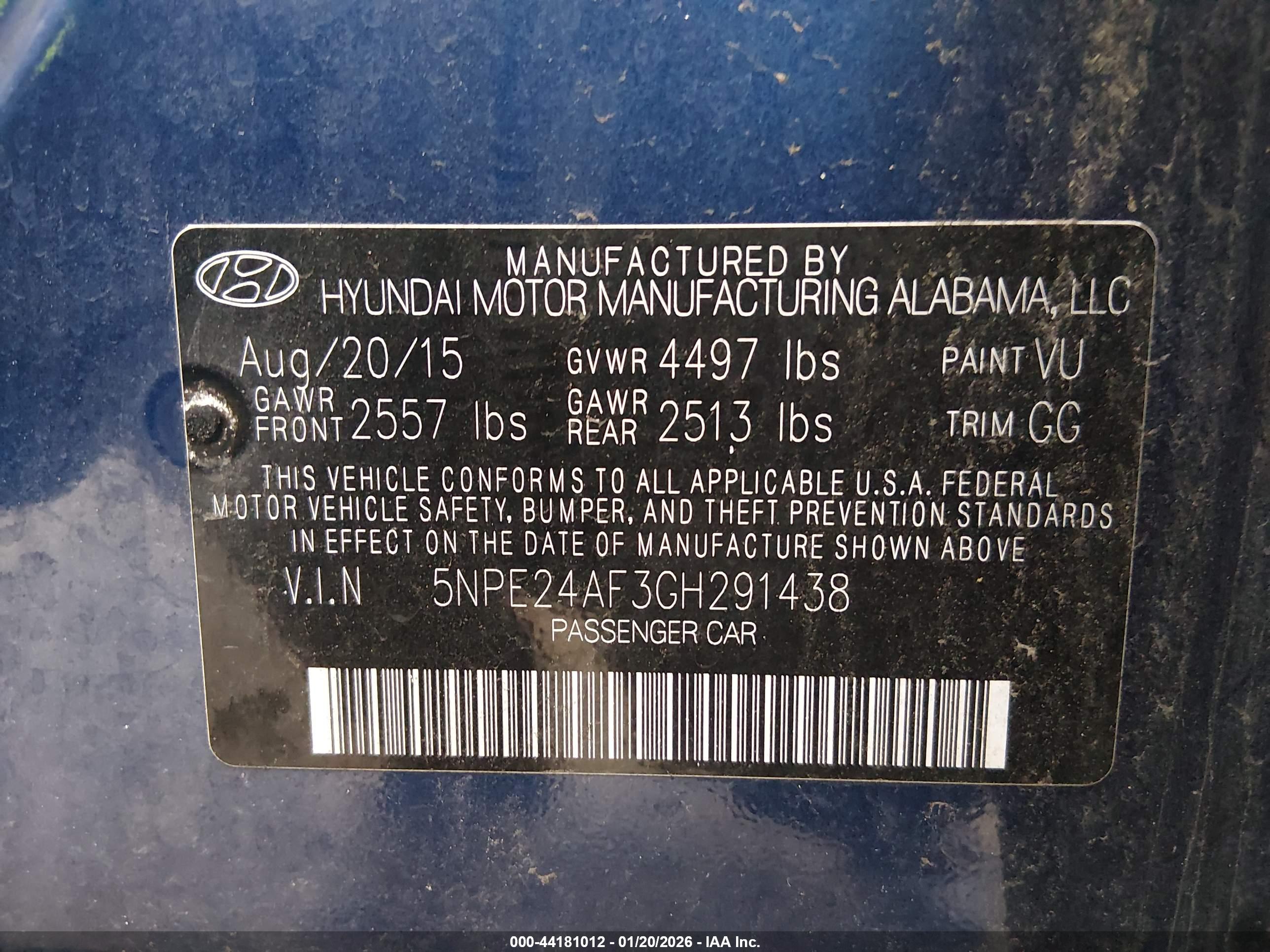 HYUNDAI SONATA image 9