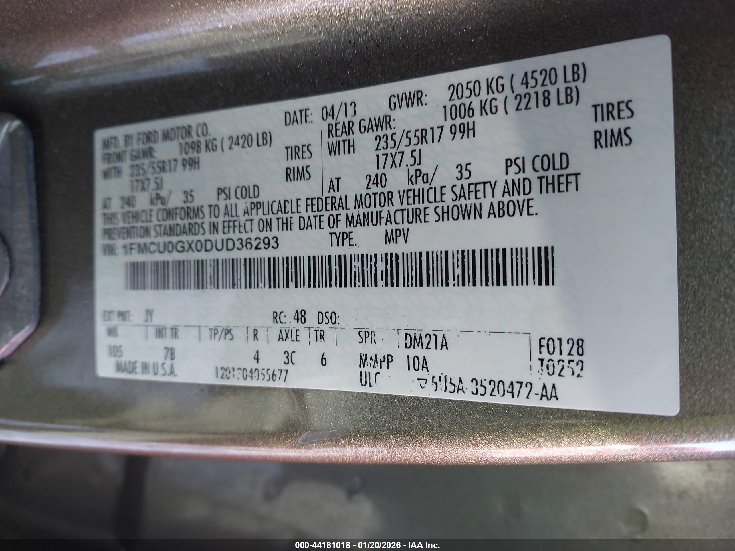 FORD ESCAPE image 9