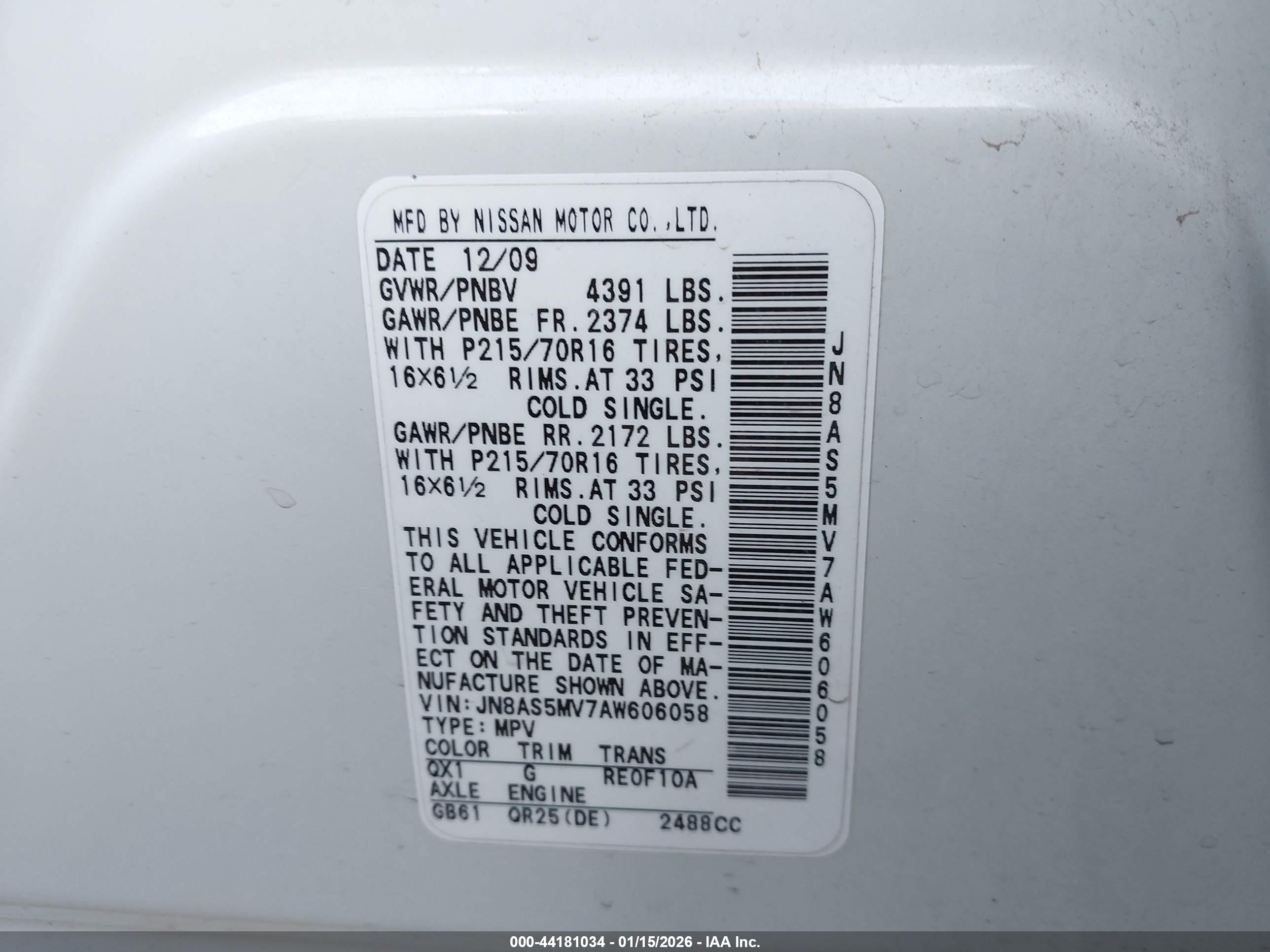 NISSAN ROGUE image 9