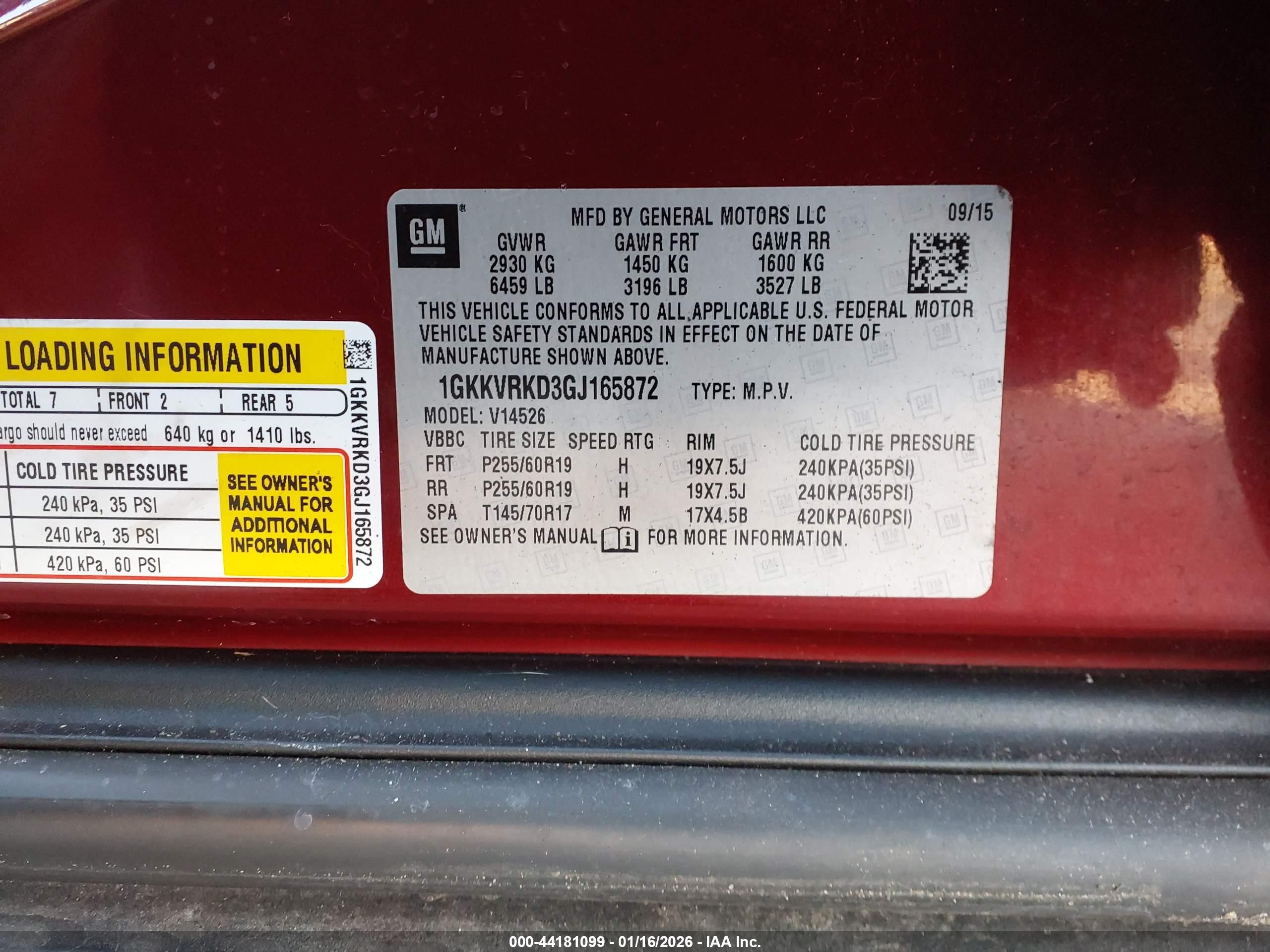 GMC ACADIA image 9