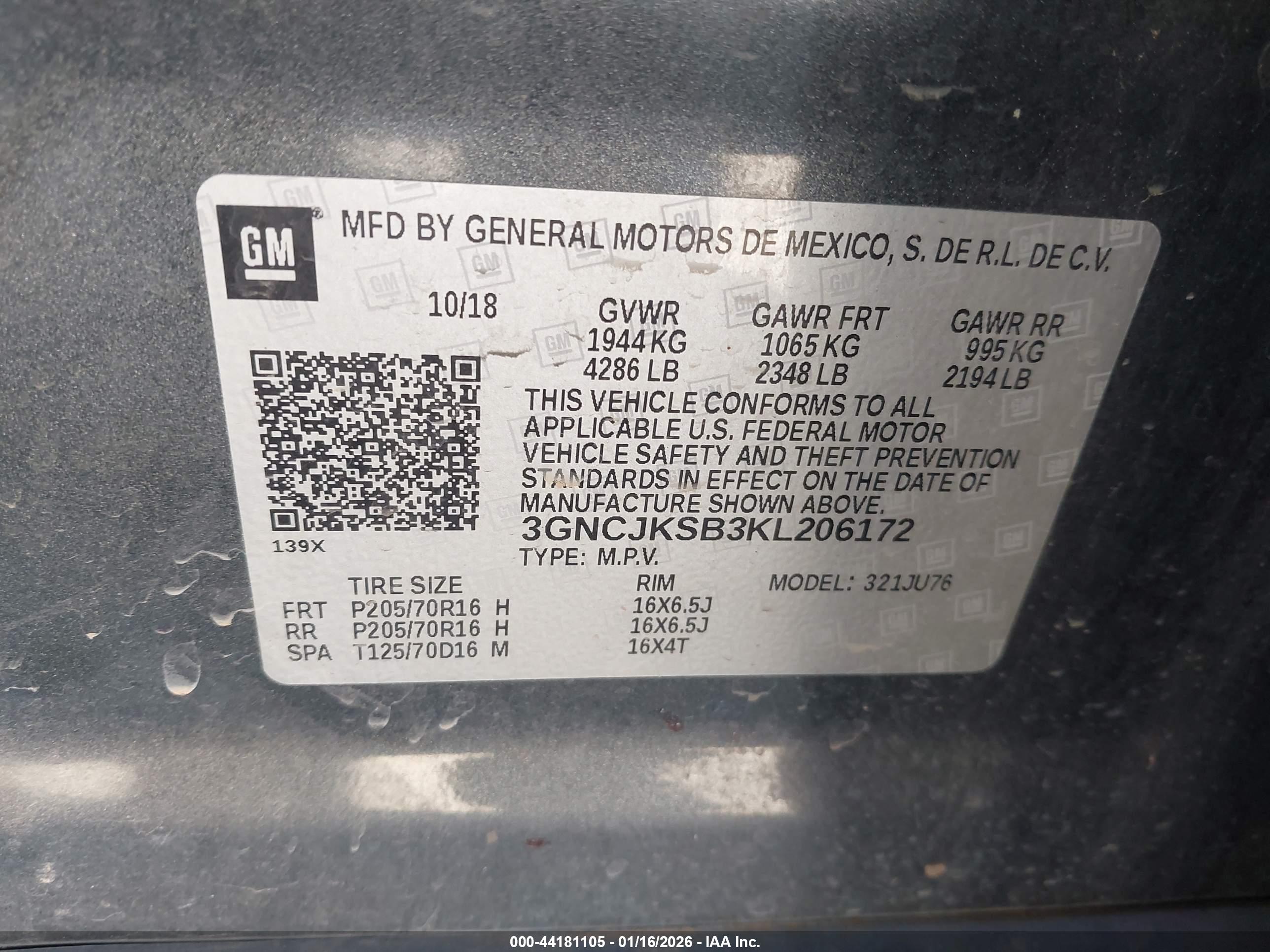 CHEVROLET TRAX image 9